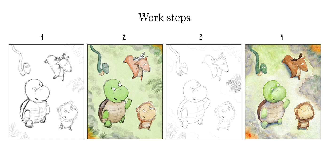 Иллюстрации для детской книги — Изображение №7 — Иллюстрация на Dprofile