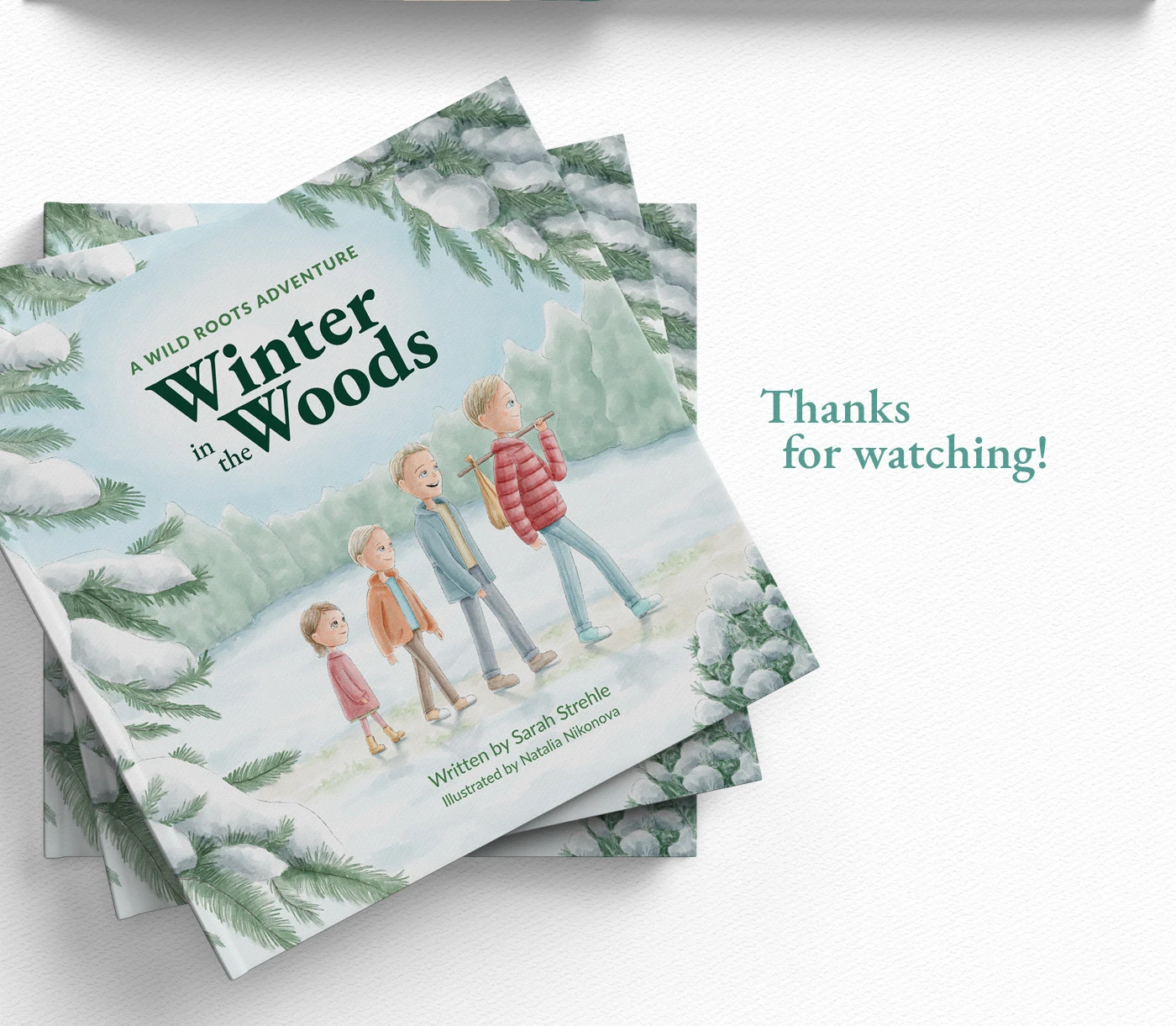 Иллюстрации для детской книги "Winter in the Woods" — Изображение №18 — Иллюстрация на Dprofile