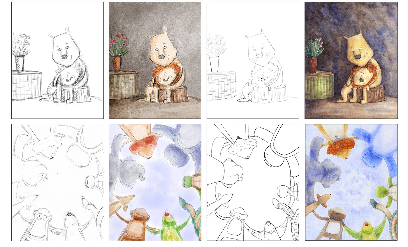 Иллюстрации для детской книги — Изображение №8 — Иллюстрация на Dprofile