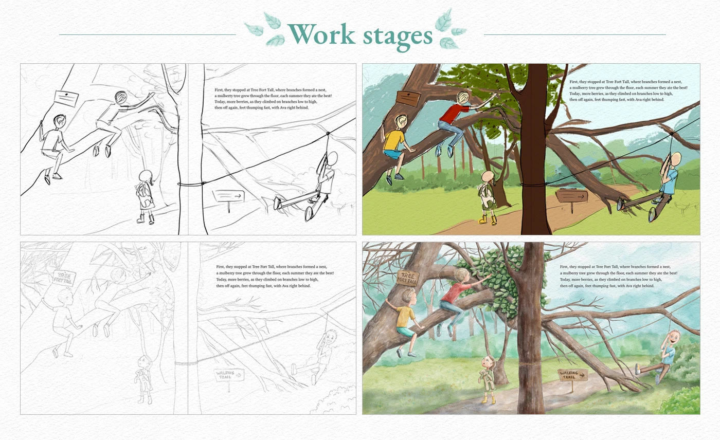 Иллюстрации для детской книги — Изображение №7 — Иллюстрация на Dprofile