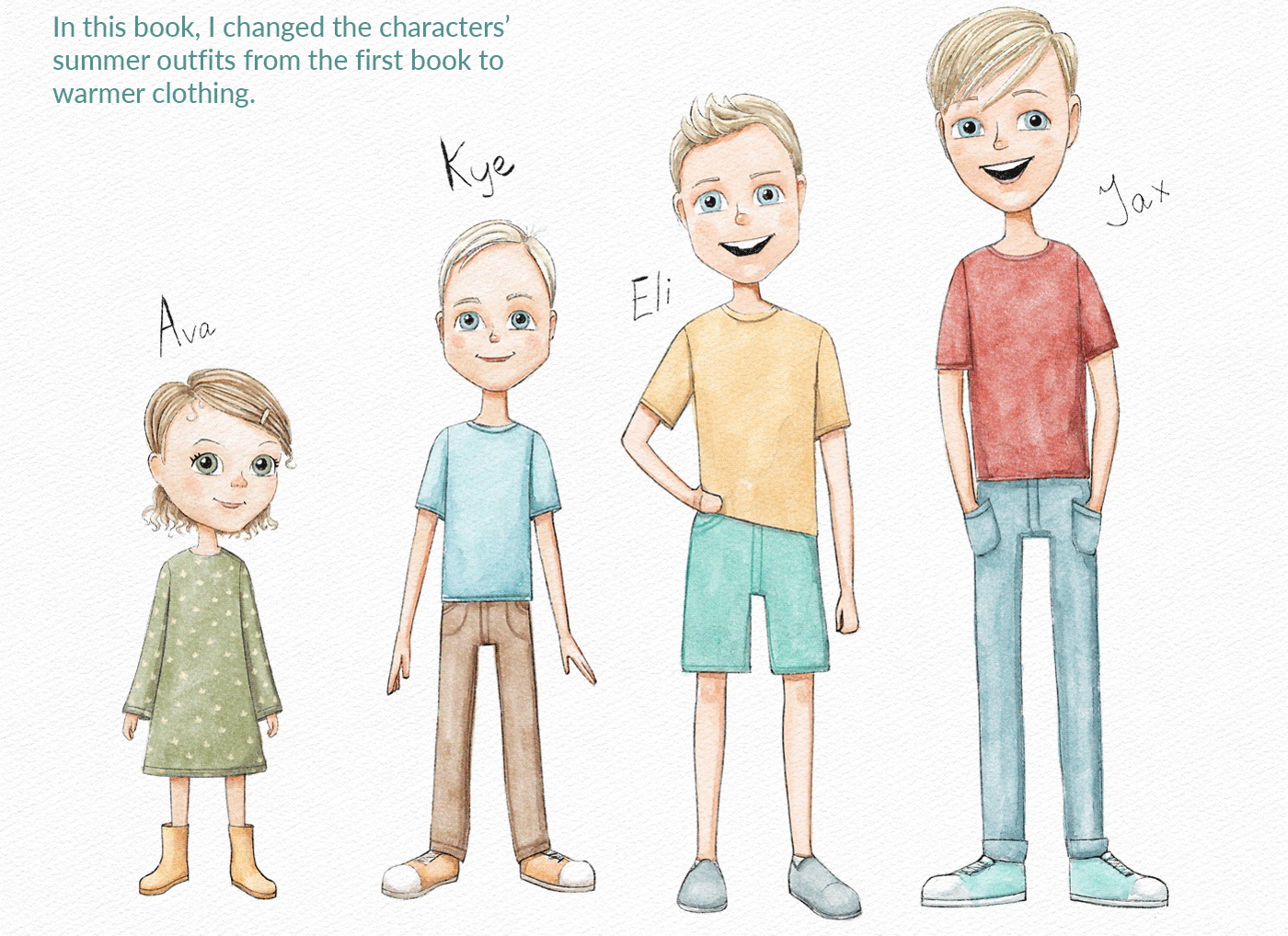 Иллюстрации для детской книги "Winter in the Woods" — Изображение №3 — Иллюстрация на Dprofile