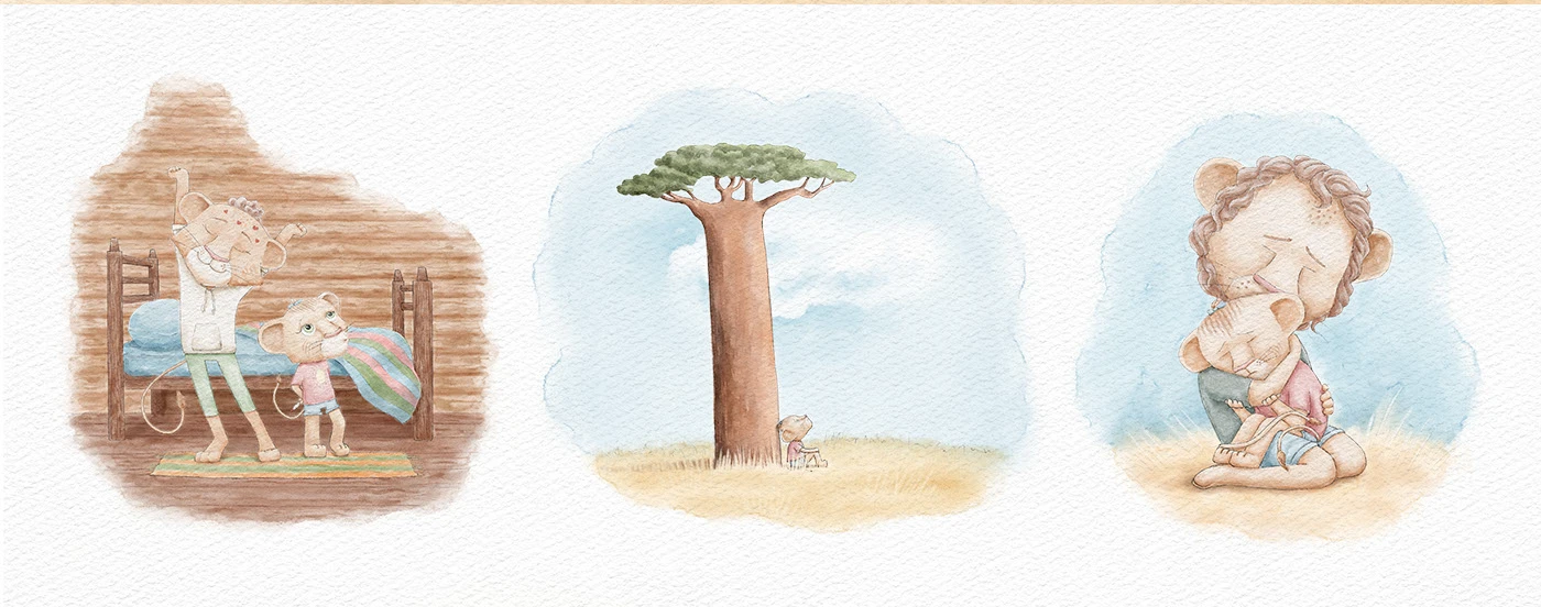 Иллюстрации для детской книги "It's not because of me" — Изображение №10 — Иллюстрация на Dprofile