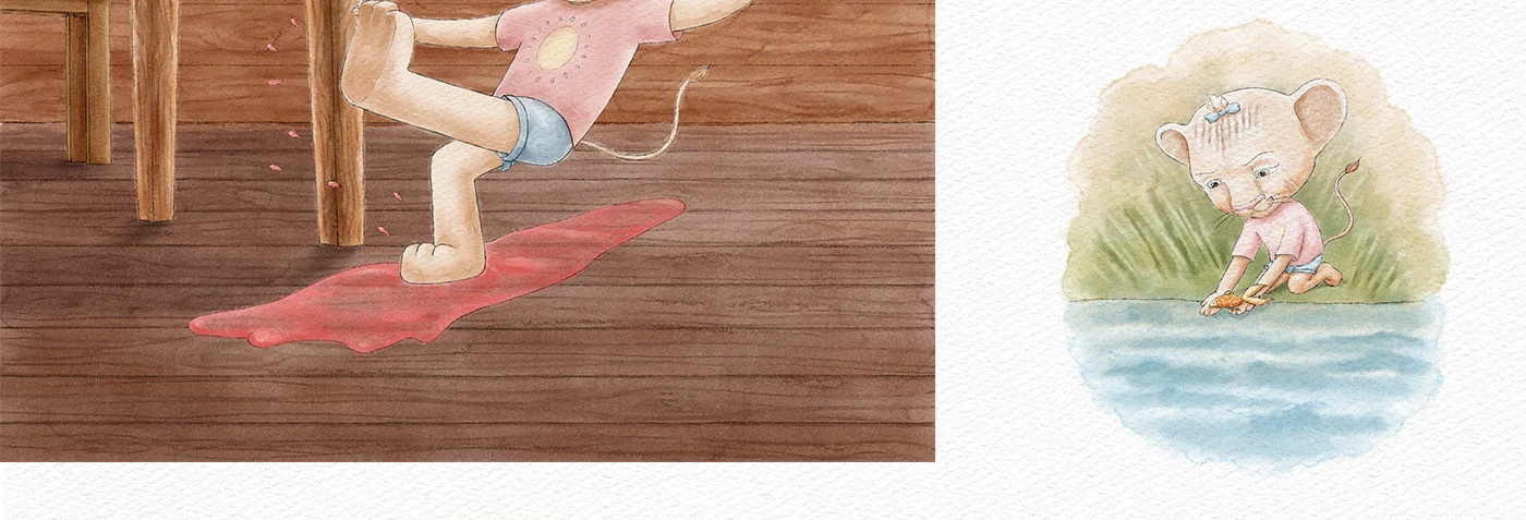 Иллюстрации для детской книги "It's not because of me" — Изображение №15 — Иллюстрация на Dprofile