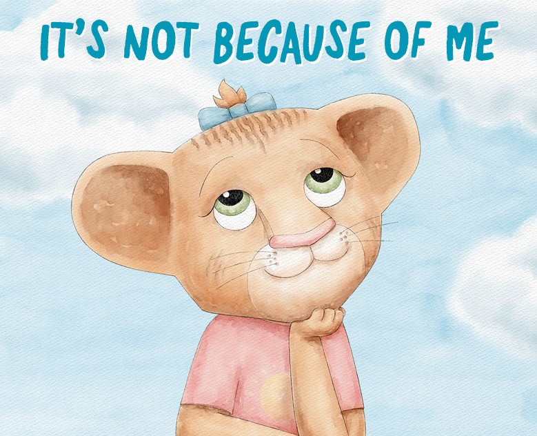 Иллюстрации для детской книги "It's not because of me" — Иллюстрация на Dprofile