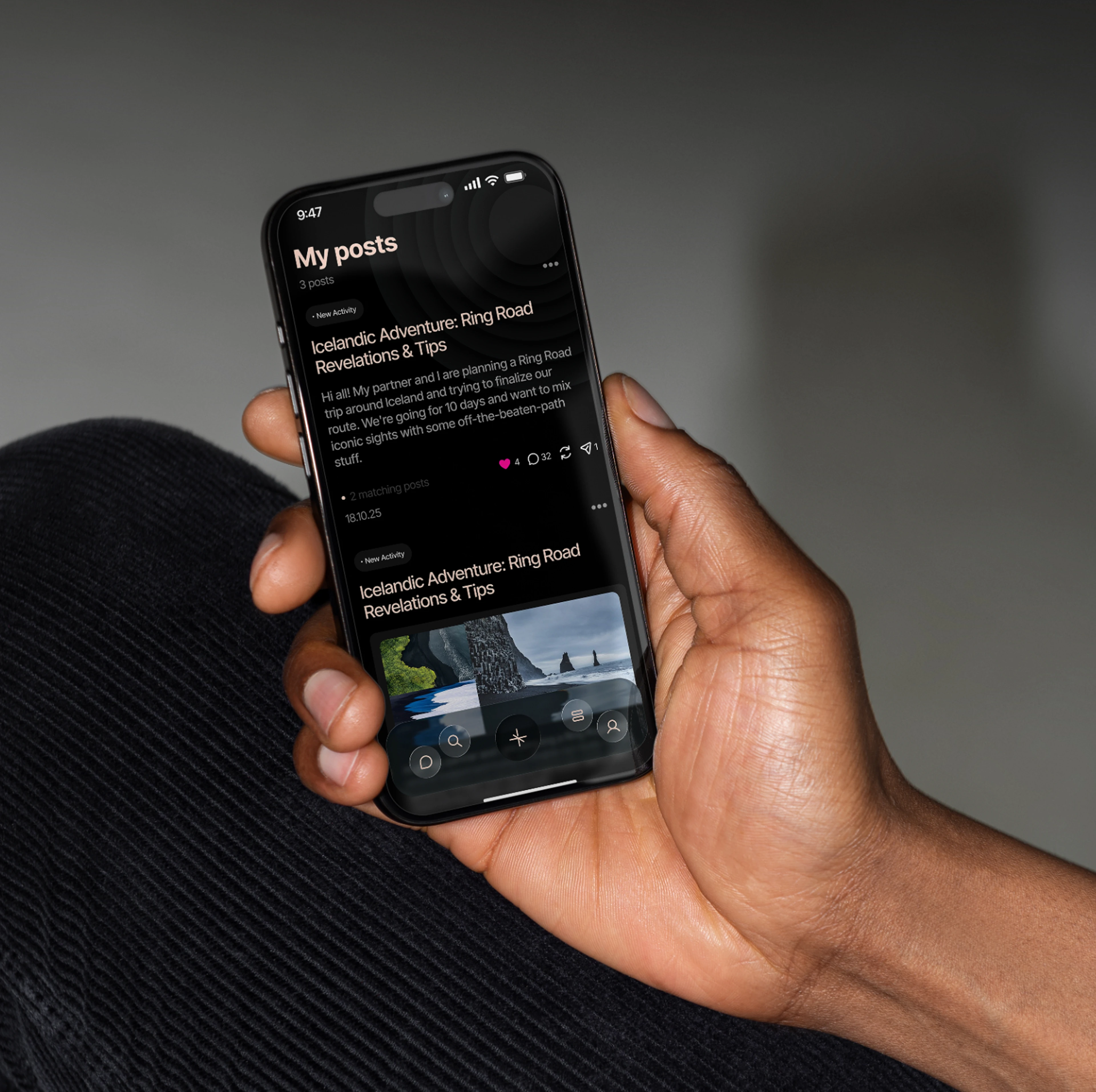 Sonar — Emotional Matching Mobile App — Изображение №4 — Интерфейсы, Анимация на Dprofile