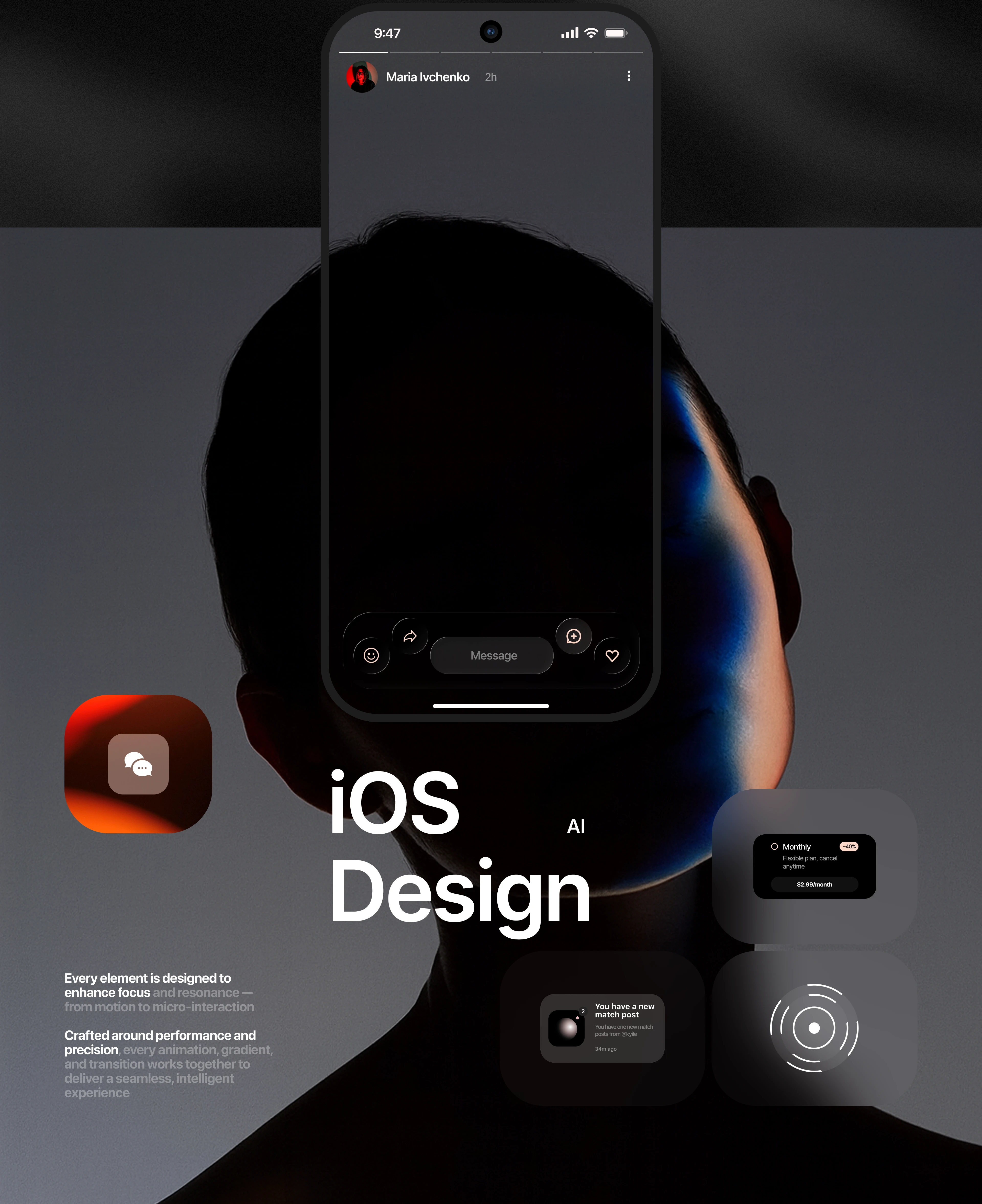 Sonar — Emotional Matching Mobile App — Изображение №11 — Интерфейсы, Анимация на Dprofile