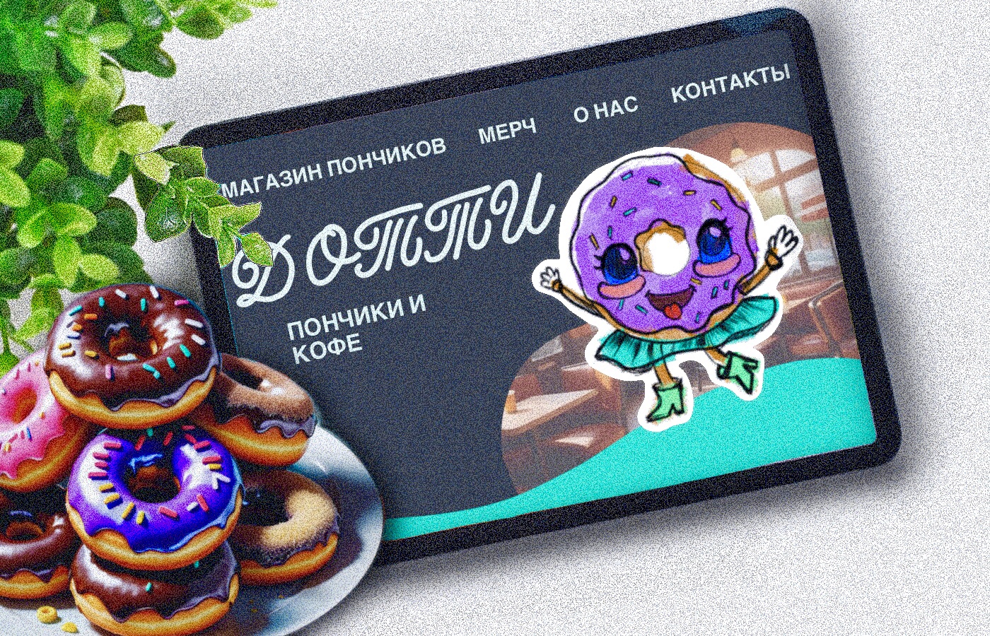 Бренд персонаж для кофейни — Изображение №1 — Брендинг, Иллюстрация на Dprofile