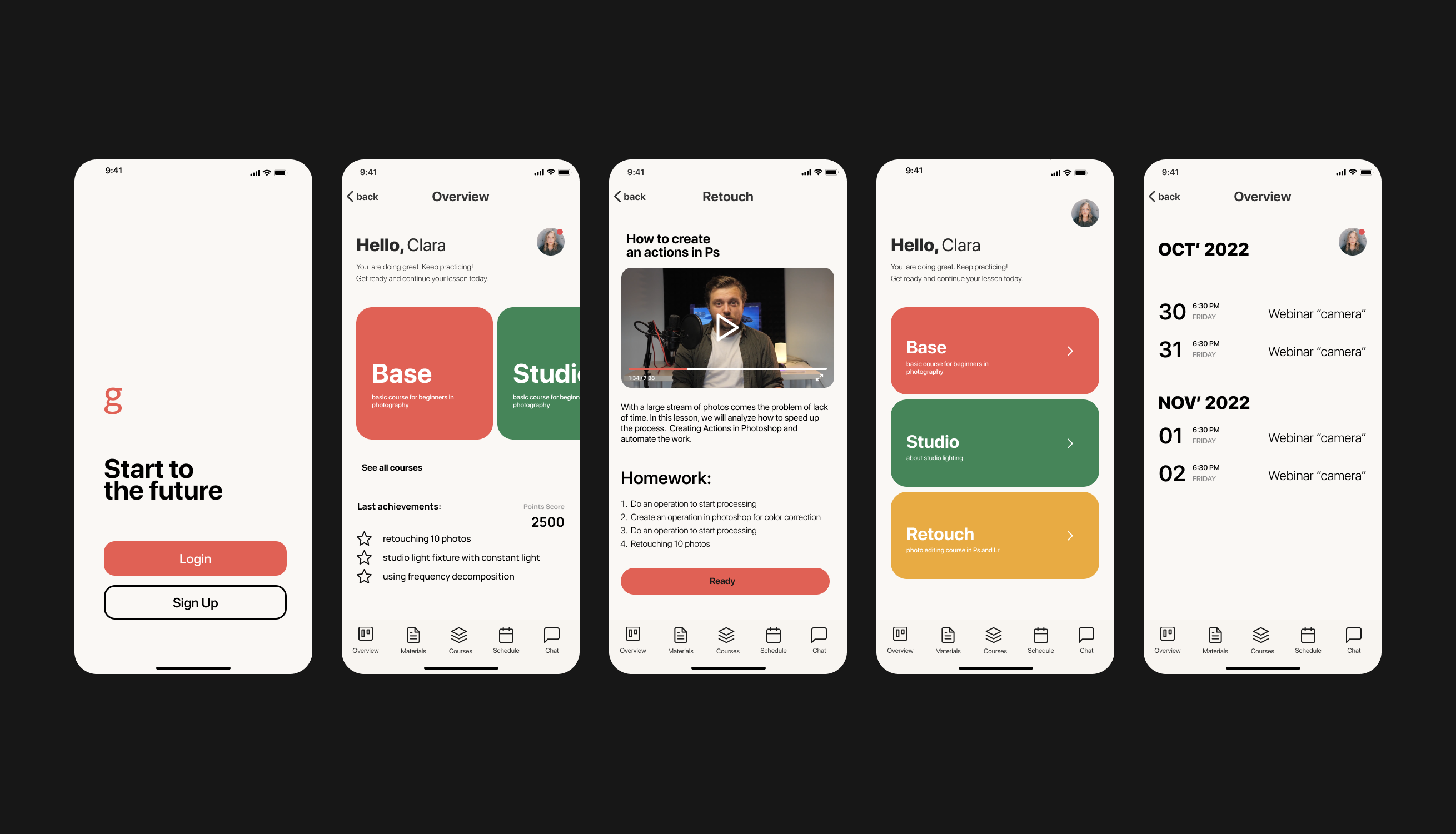 Обучающая платформа — Изображение №1 — Интерфейсы на Dprofile