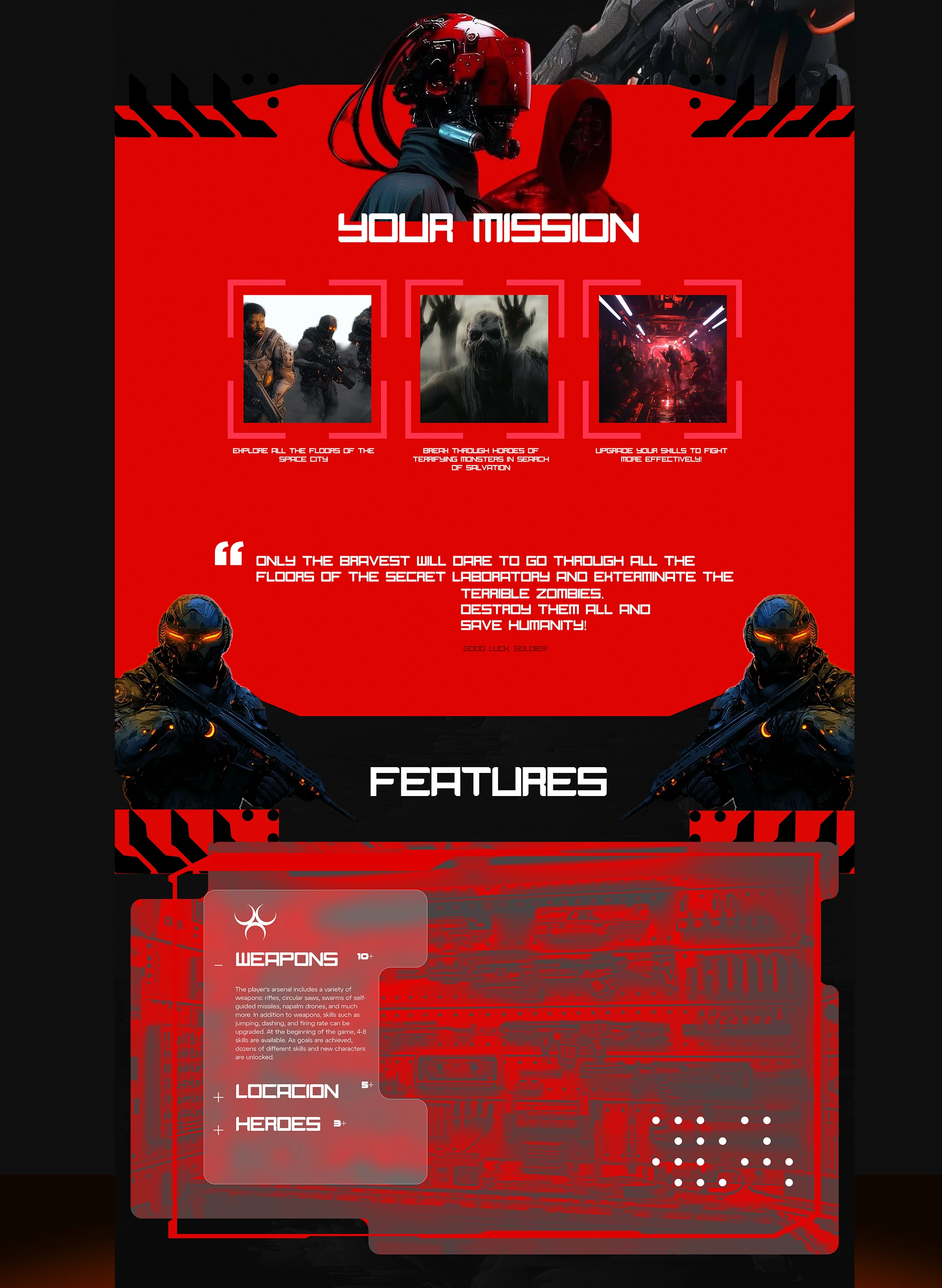 Atum's Abyss: Sci-Fi Survivor Roguelite — Изображение №3 — Интерфейсы на Dprofile