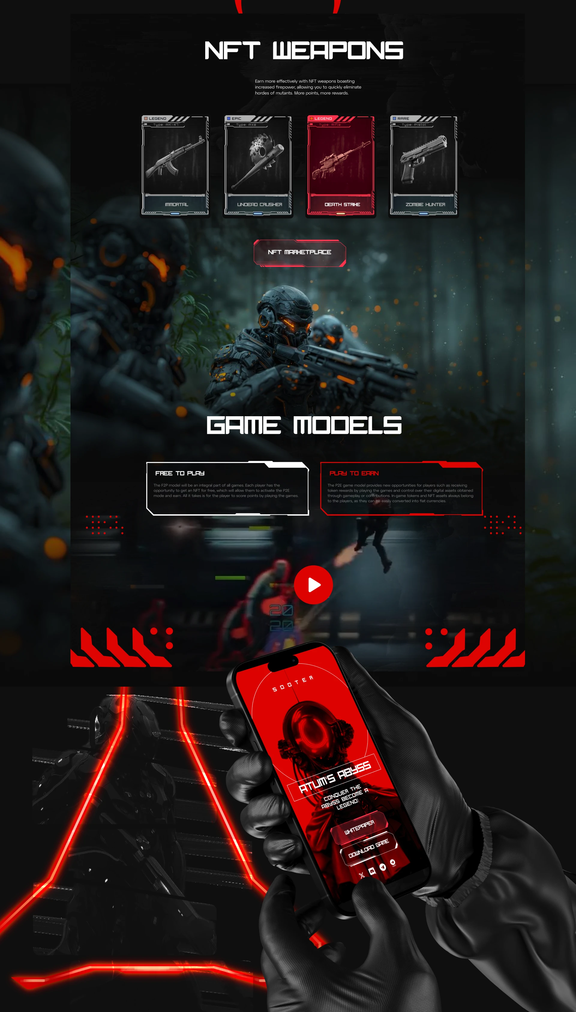 Atum's Abyss: Sci-Fi Survivor Roguelite — Изображение №5 — Интерфейсы на Dprofile