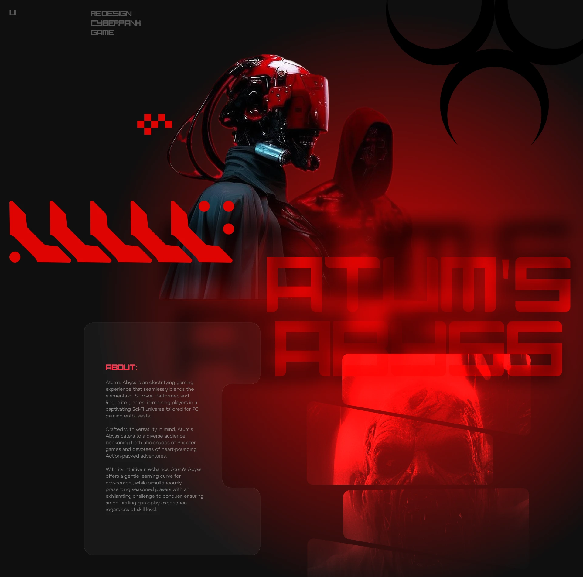 Atum's Abyss: Sci-Fi Survivor Roguelite — Изображение №1 — Интерфейсы на Dprofile