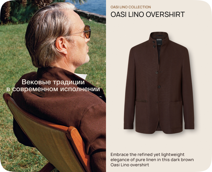 Редизайн сайта-бутика — Ermenegildo Zegna — Интерфейсы, Брендинг на Dprofile