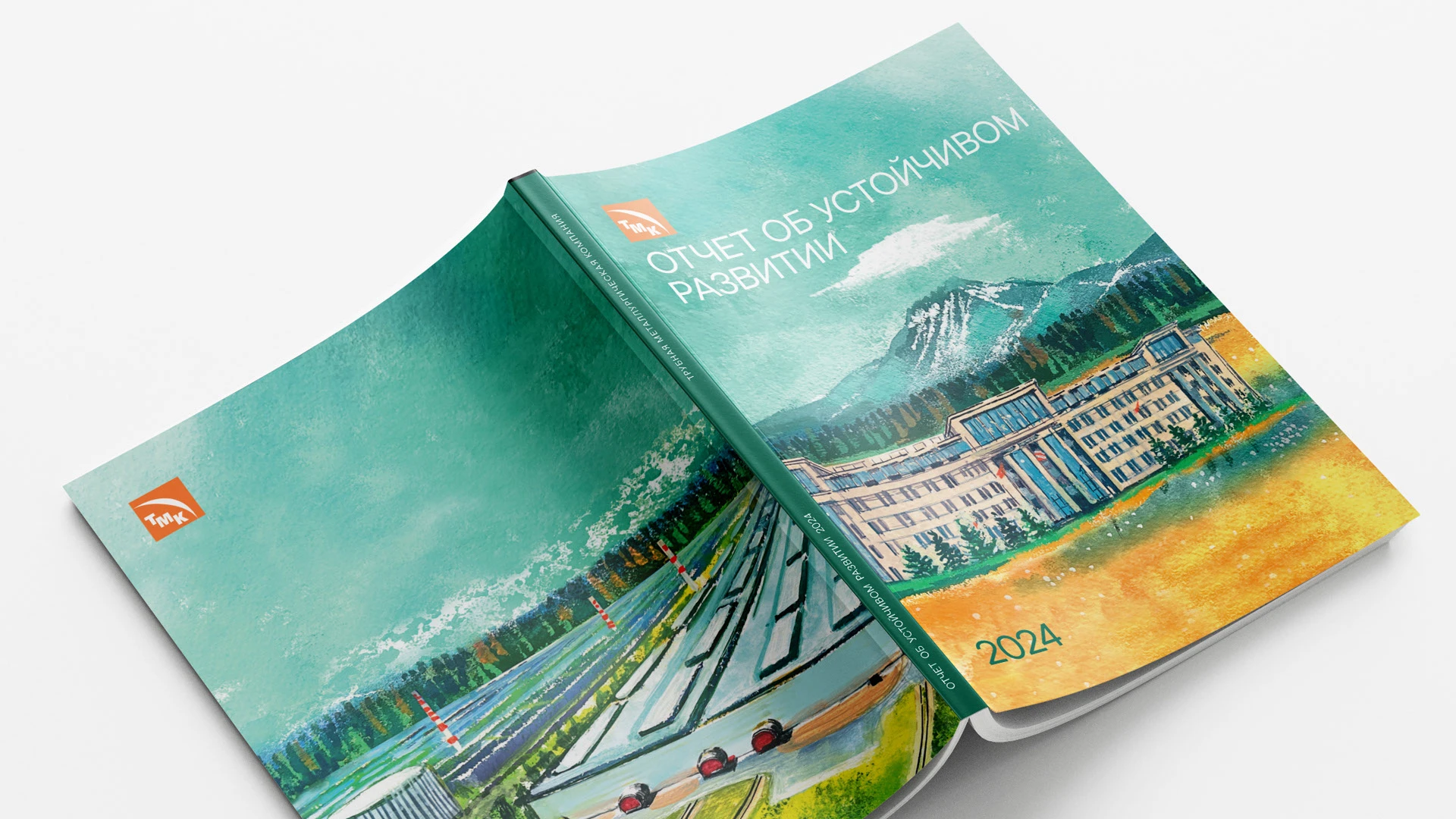 ТМК — отчёт об устойчивом развитии — Изображение №16 — Иллюстрация, Графика на Dprofile