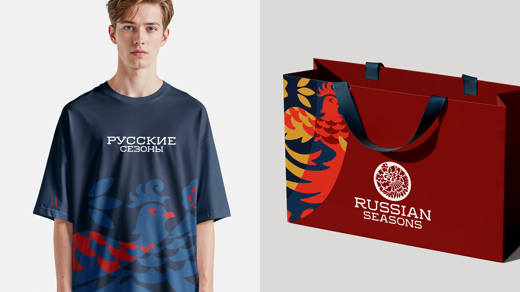 Русские сезоны — визуальная айдентика — Изображение №9 — Брендинг, Графика на Dprofile
