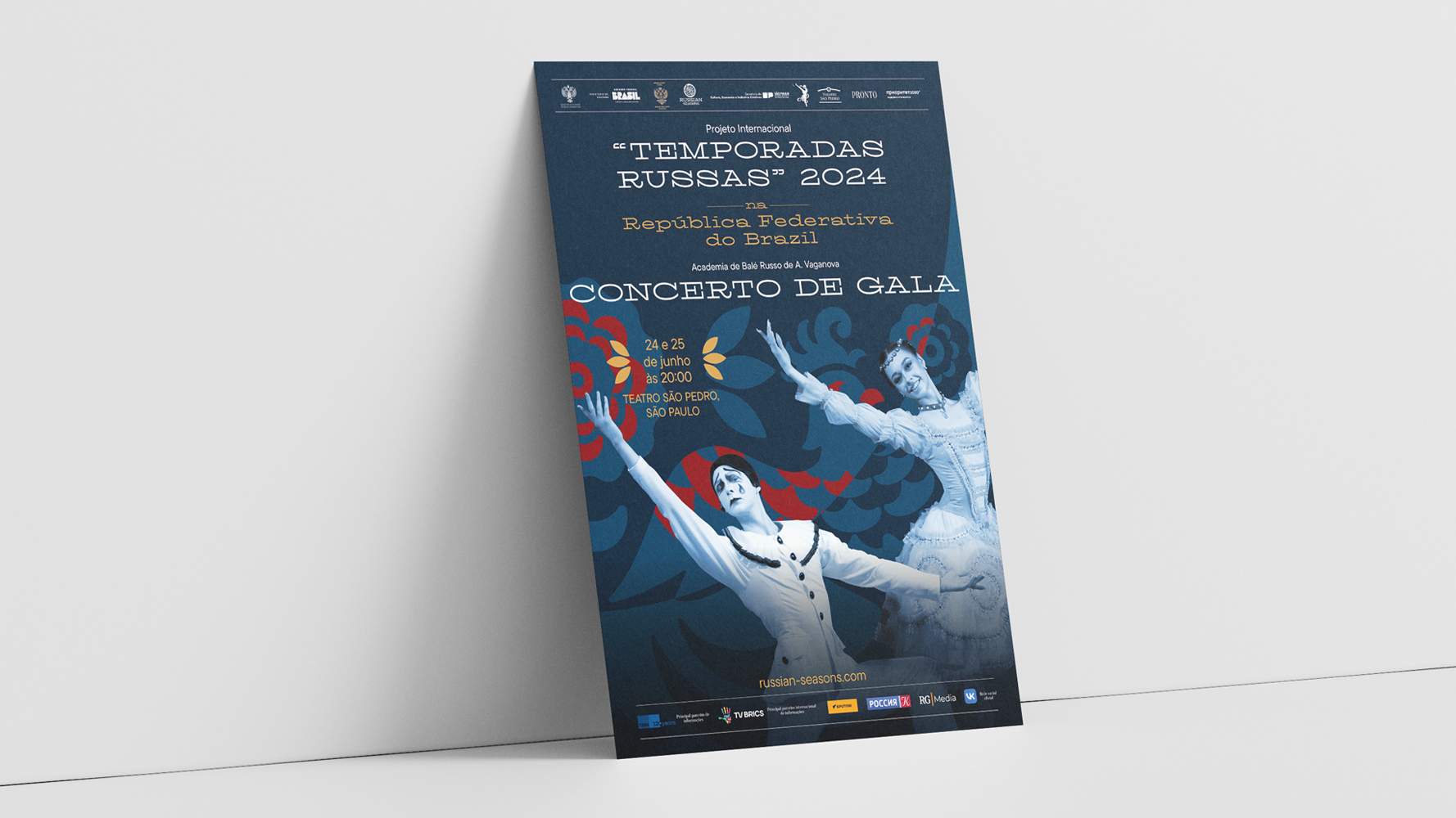 Русские сезоны — визуальная айдентика — Изображение №7 — Брендинг, Графика на Dprofile