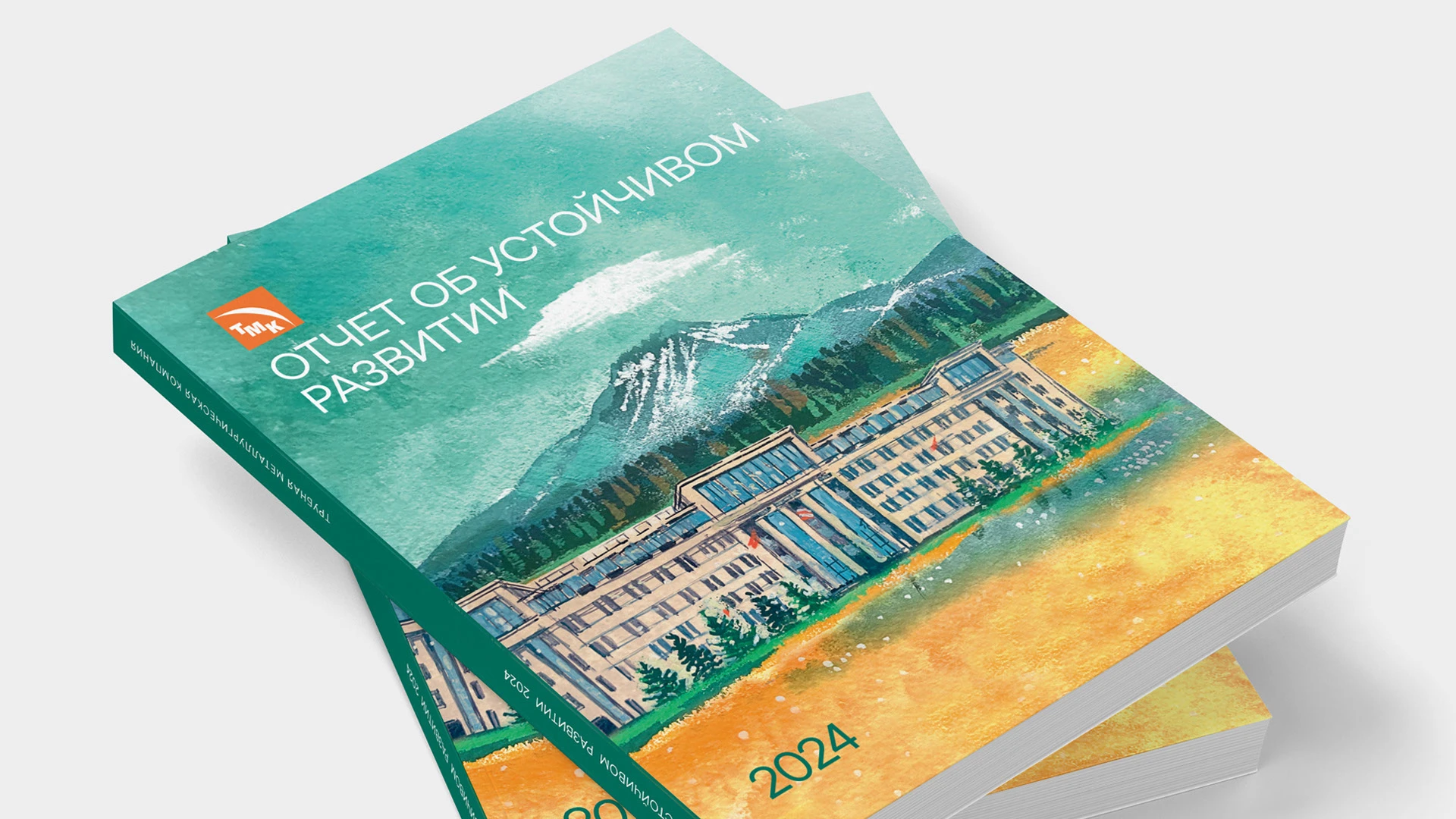 ТМК — отчёт об устойчивом развитии — Изображение №1 — Иллюстрация, Графика на Dprofile