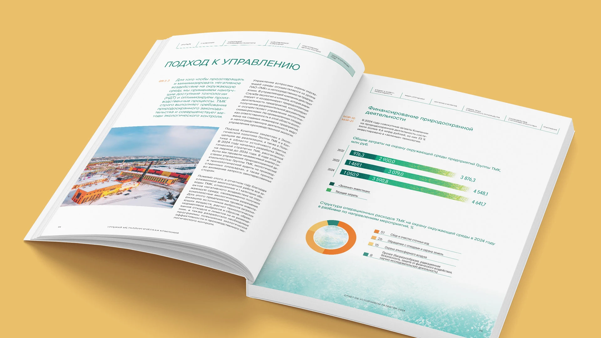 ТМК — отчёт об устойчивом развитии — Изображение №5 — Иллюстрация, Графика на Dprofile