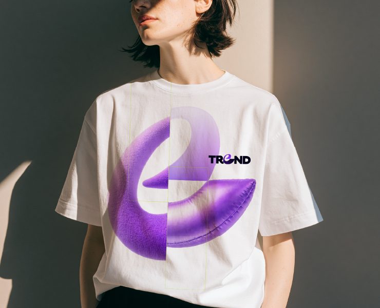 Тренд — логотип коммуникационного агентства на Dprofile