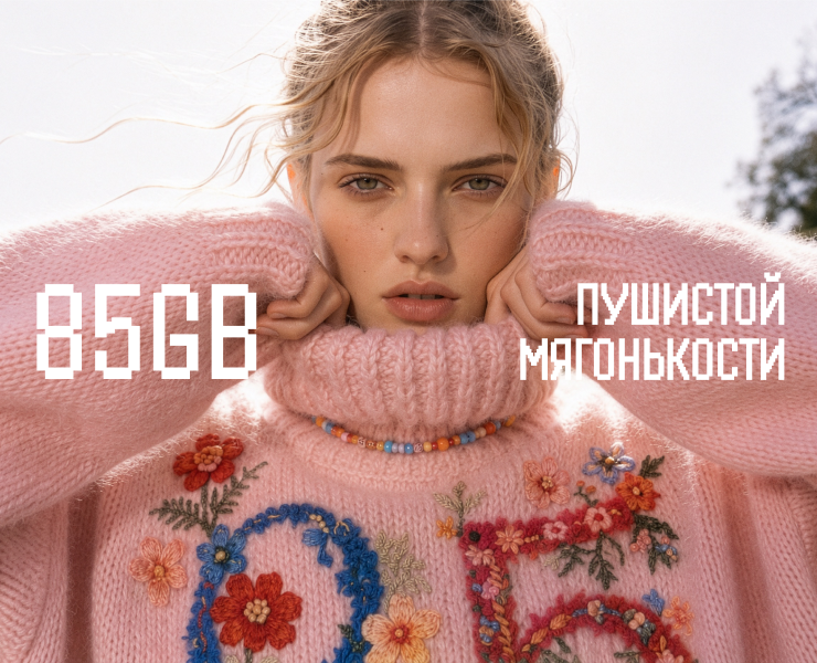 85GB. Концепция мерча на Dprofile