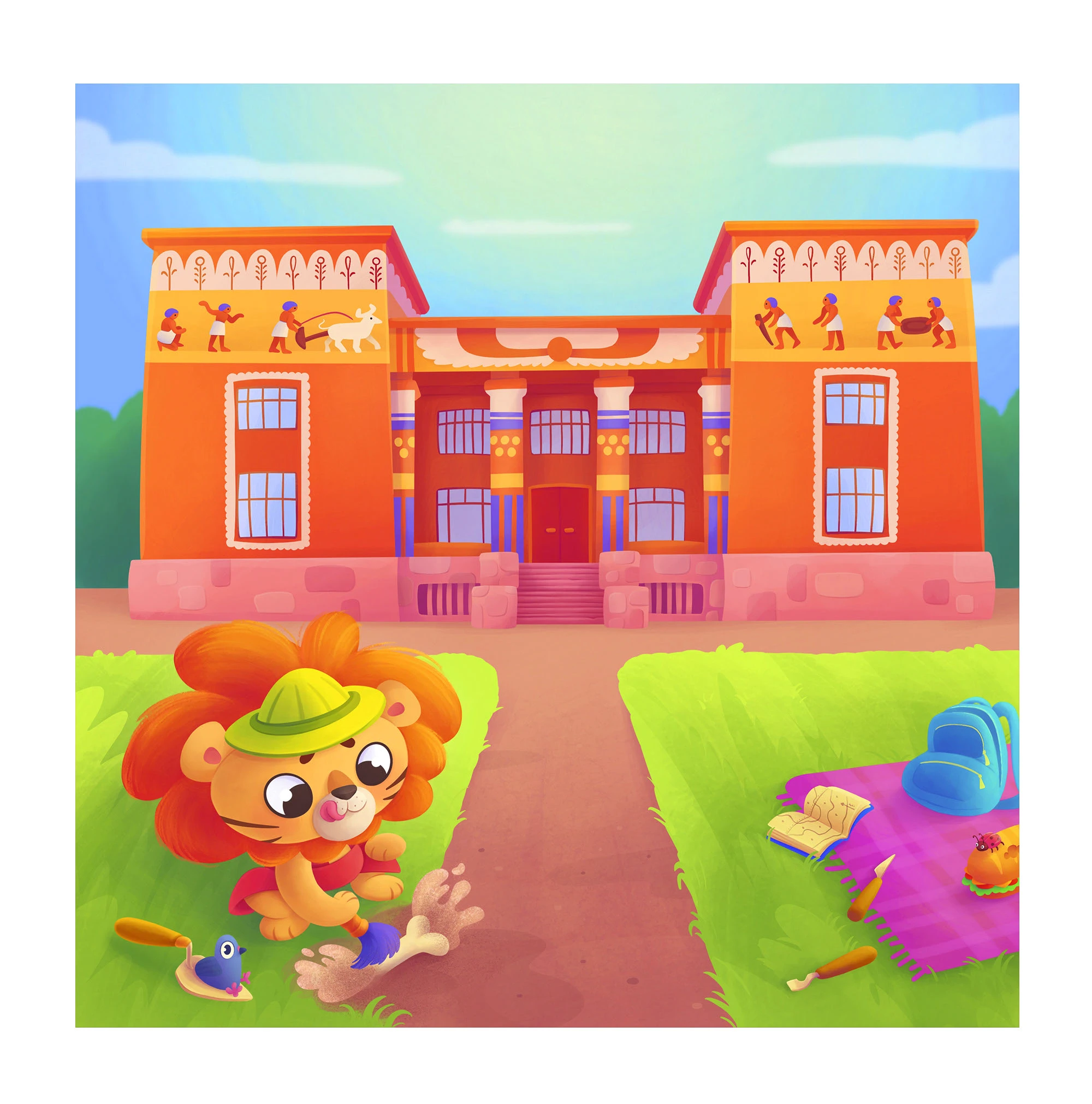 Детская раскраска КРАСНОЯРСК — Изображение №17 — Иллюстрация, Графика на Dprofile