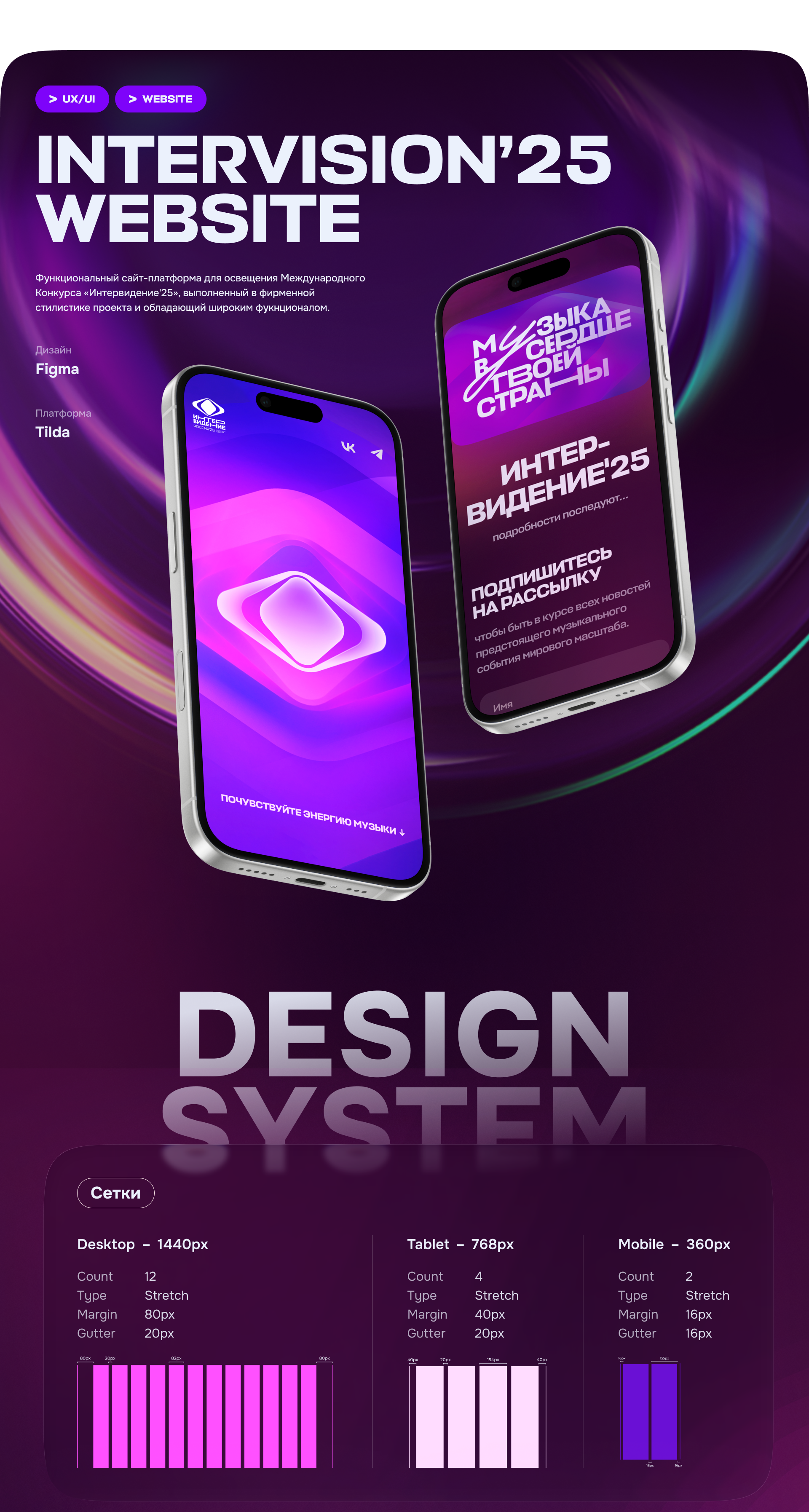 INTERVISION 2025 / ИНТЕРВИДЕНИЕ 2025 — Изображение №5 — Брендинг, 3D на Dprofile