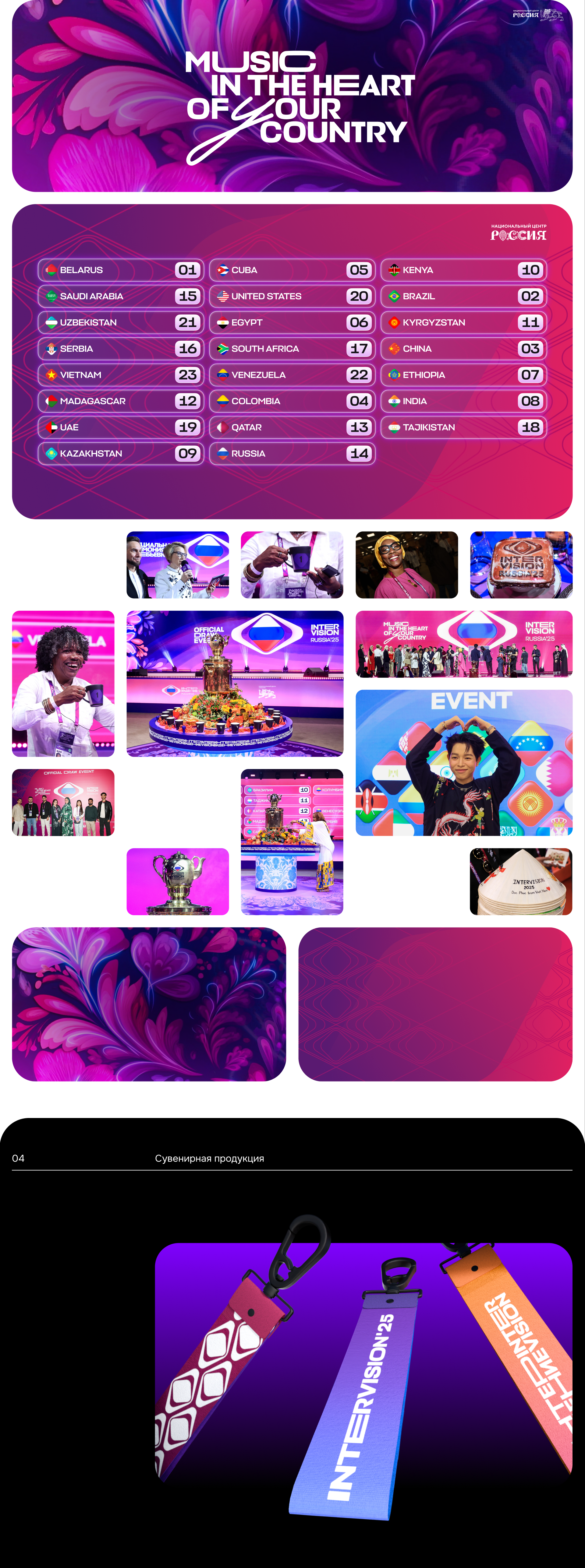 INTERVISION 2025 / ИНТЕРВИДЕНИЕ 2025 — Изображение №15 — Брендинг, 3D на Dprofile