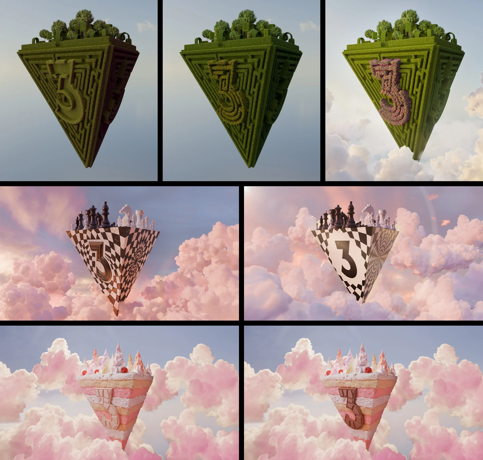 Оформление ID-роликов для ТВ-3 — Изображение №12 — 3D, Анимация на Dprofile