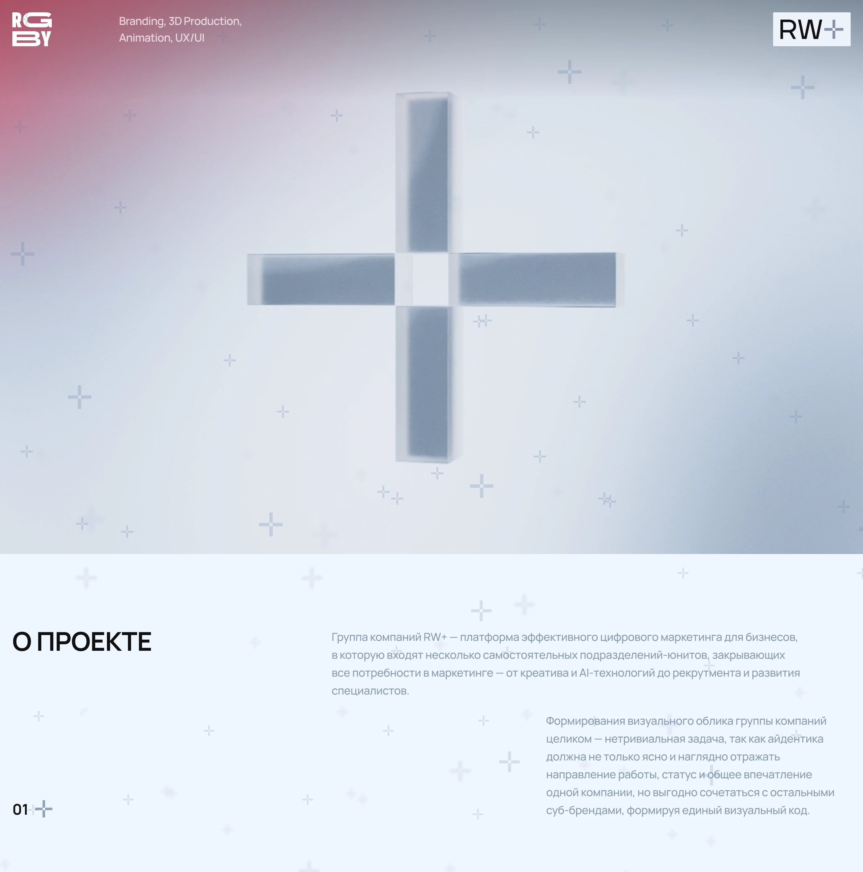 Разработка фирменного стиля для RW+ — Изображение №1 — Интерфейсы, Брендинг на Dprofile