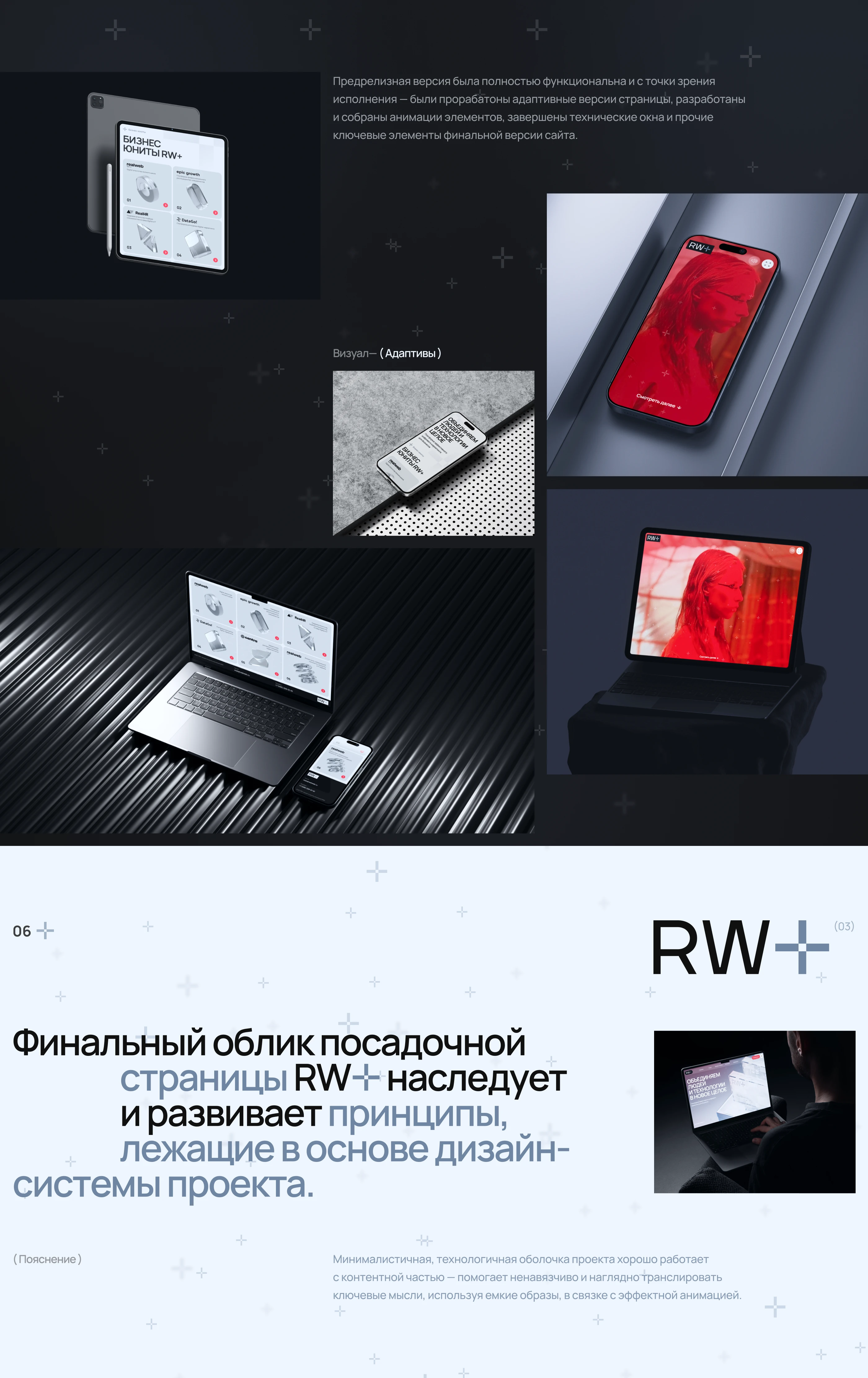 Разработка фирменного стиля для RW+ — Изображение №5 — Интерфейсы, Брендинг на Dprofile