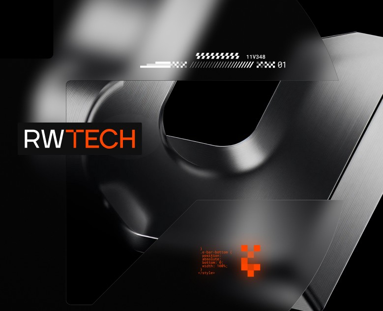 Ребрендинг RW TECH — Брендинг, Графика на Dprofile