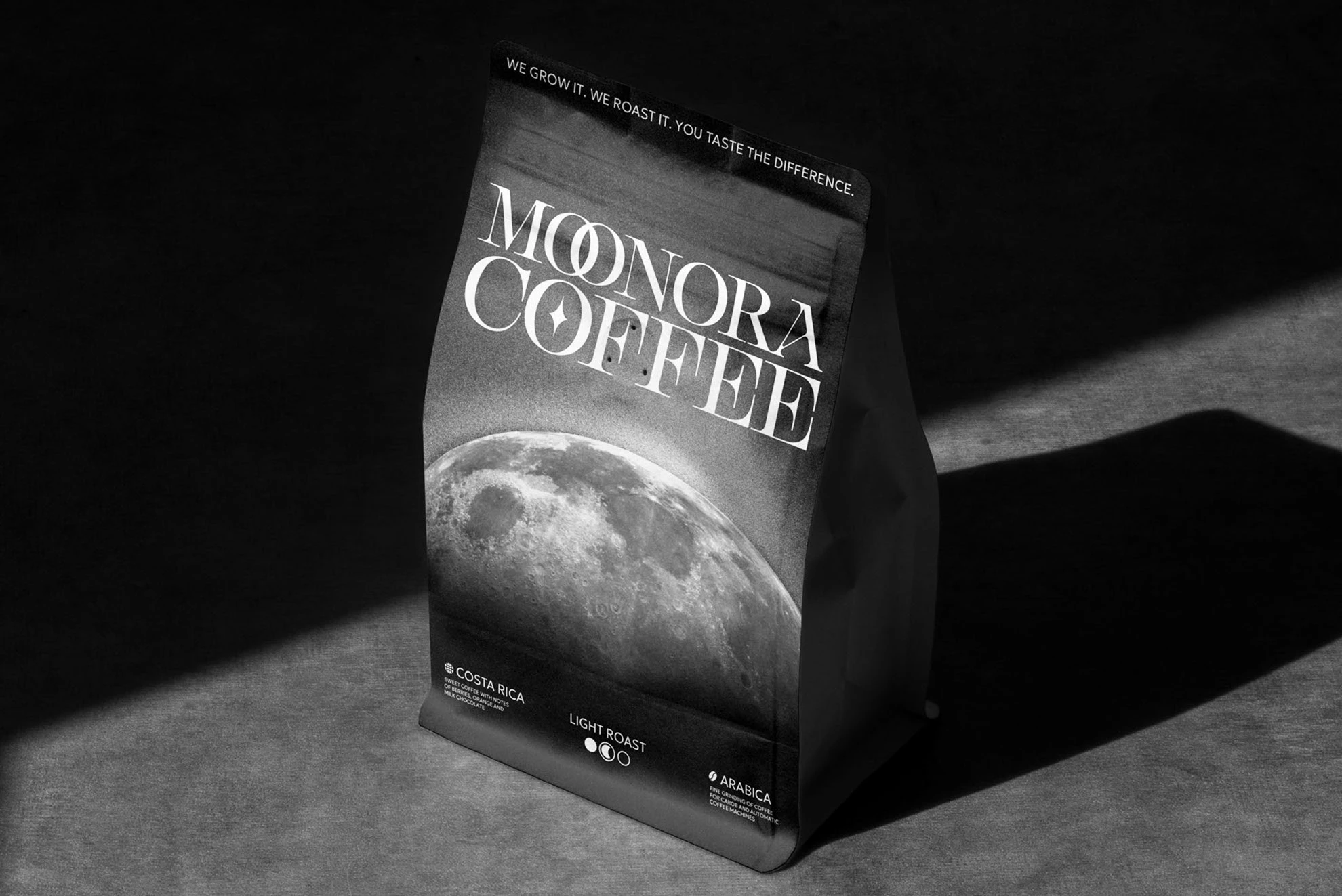 Moonora coffee — Изображение №1 — Брендинг, Промдизайн на Dprofile