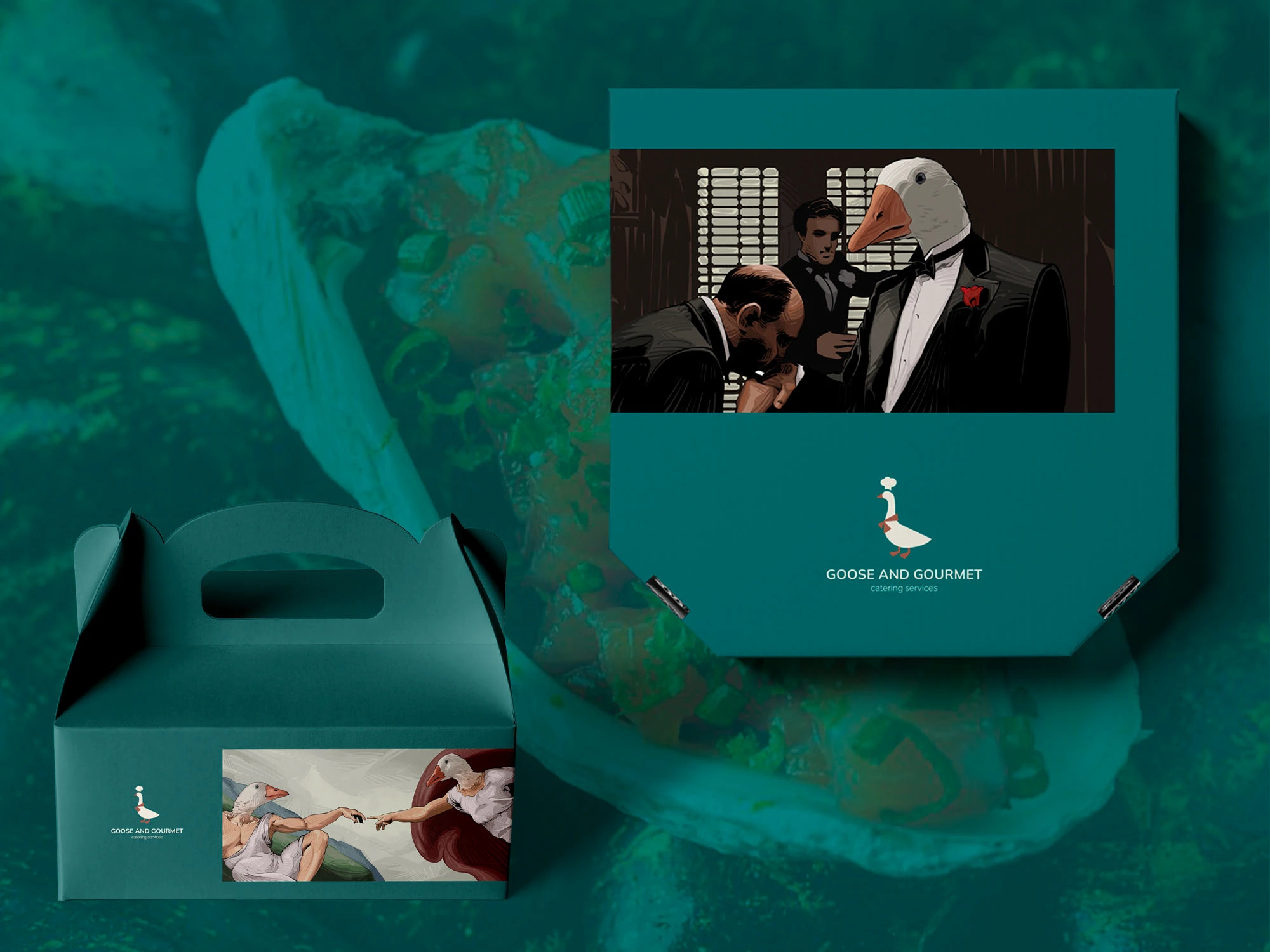 Кейтеринговая компания, Дубай — Изображение №7 — Брендинг на Dprofile