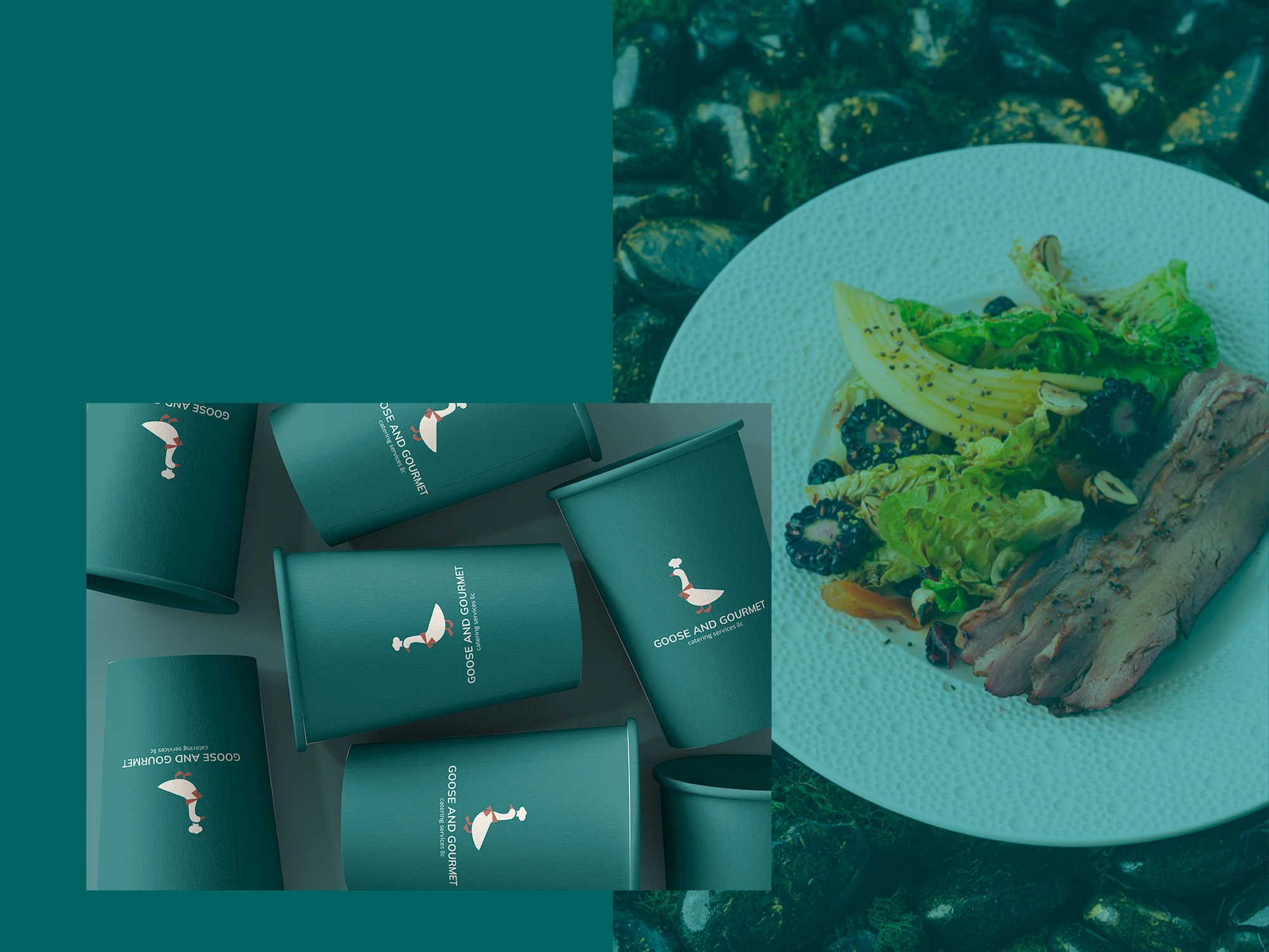 Кейтеринговая компания, Дубай — Изображение №2 — Брендинг на Dprofile