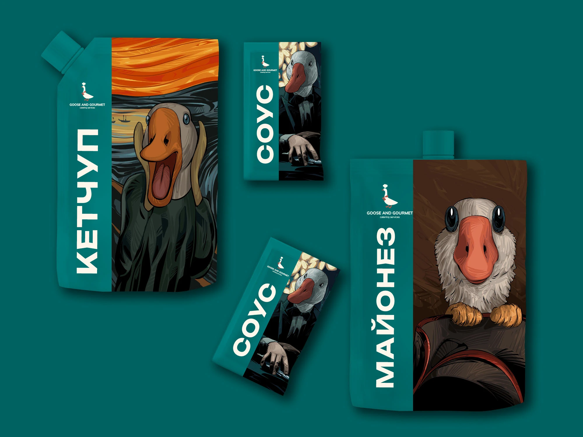 Кейтеринговая компания, Дубай — Изображение №6 — Брендинг на Dprofile