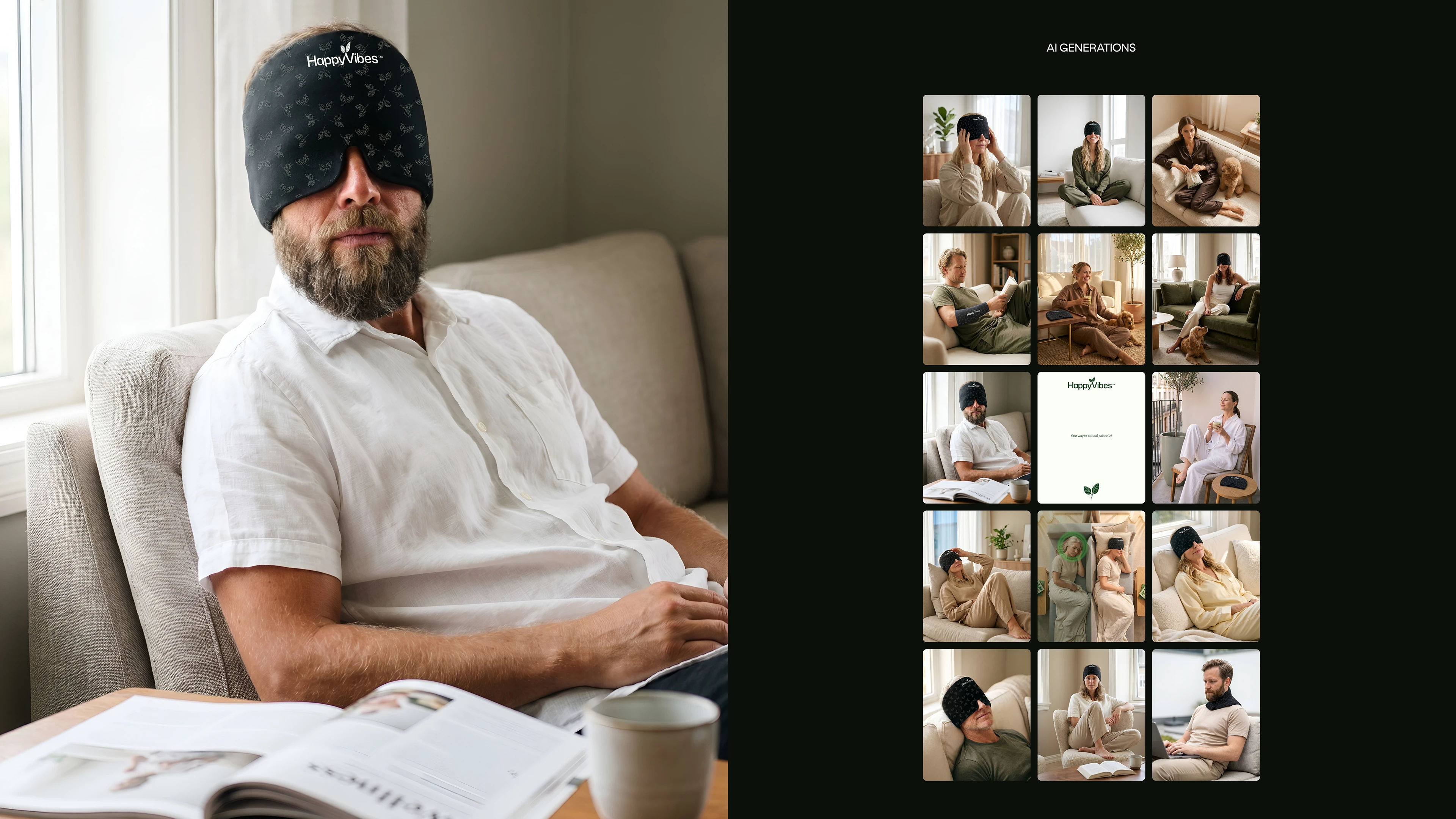 Happy Vibes — Rebranding for Therapeutic Wellness Brand — Изображение №15 — Брендинг на Dprofile