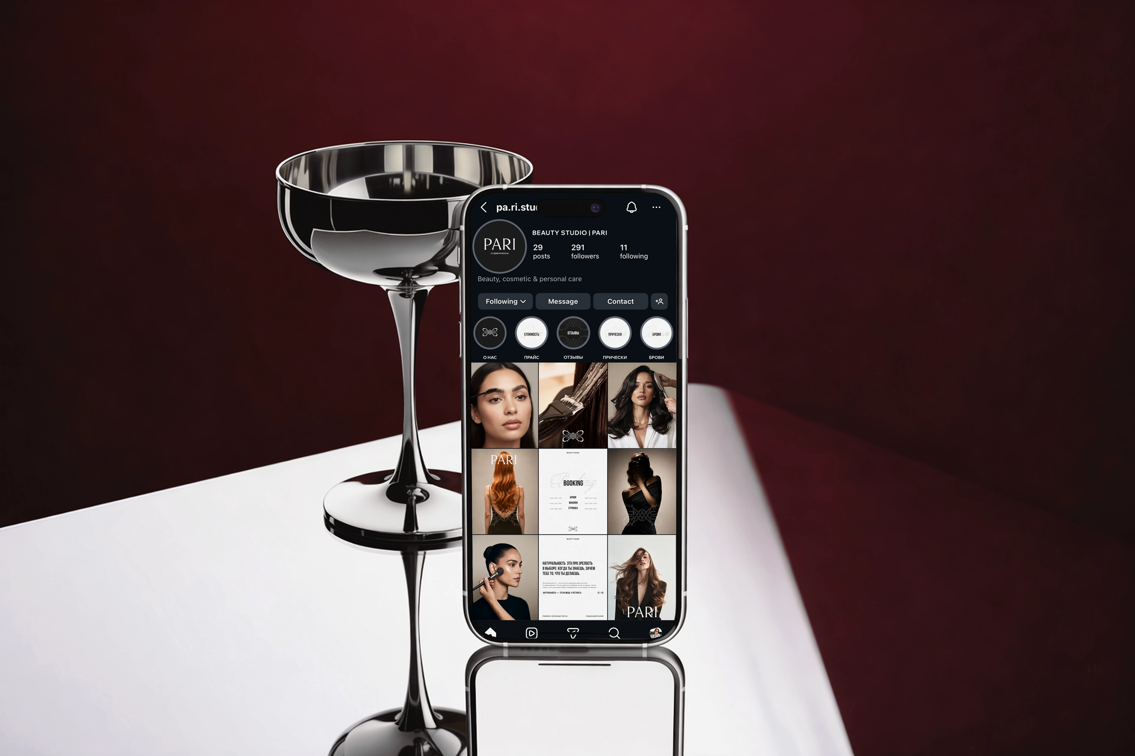 Фирменный стиль для студии красоты, дизайн соц. сетей — Изображение №7 — Брендинг на Dprofile