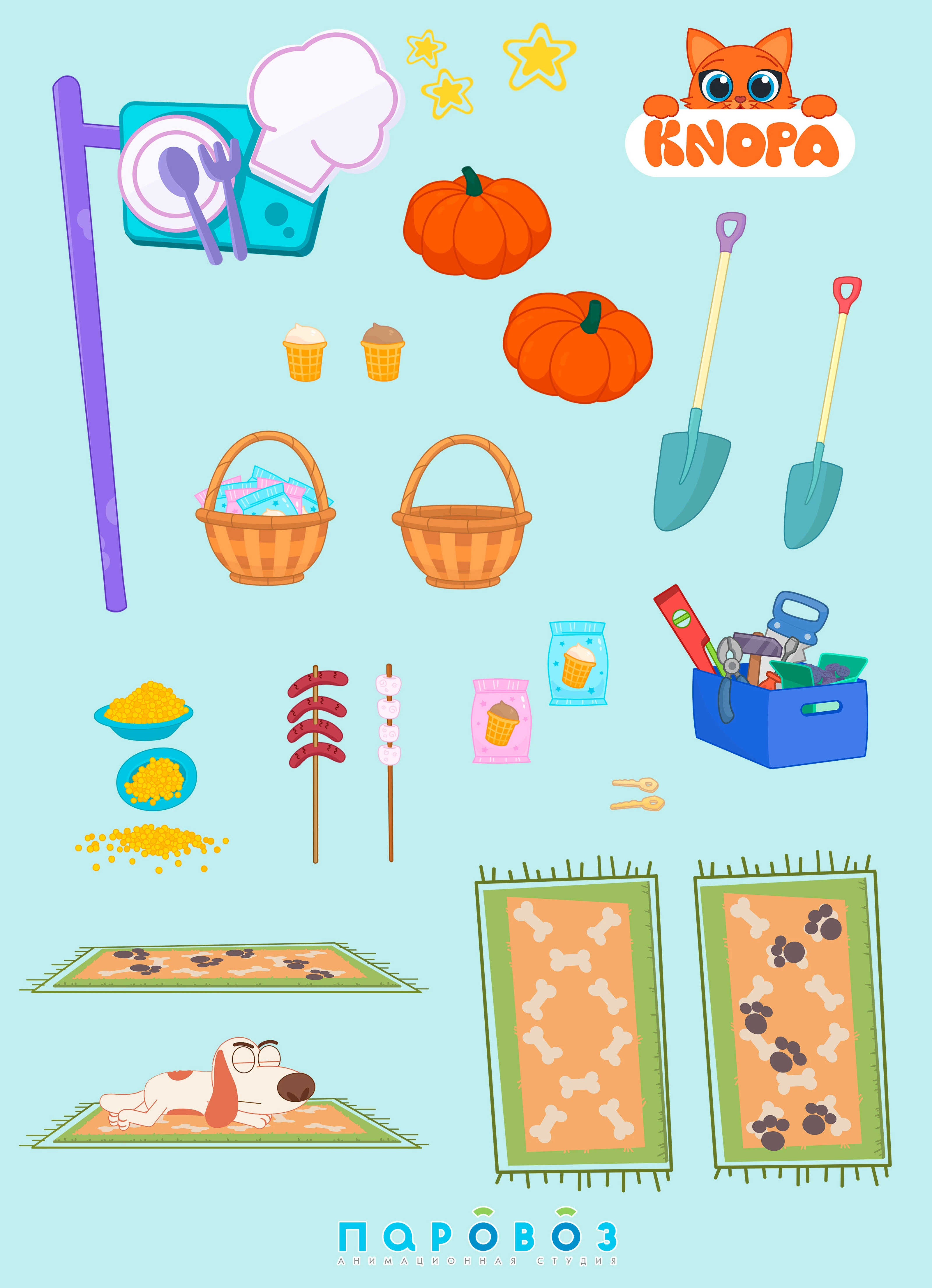 Мультсериал "Кнопа" // "Knopa" — Изображение №11 — Иллюстрация, Анимация на Dprofile