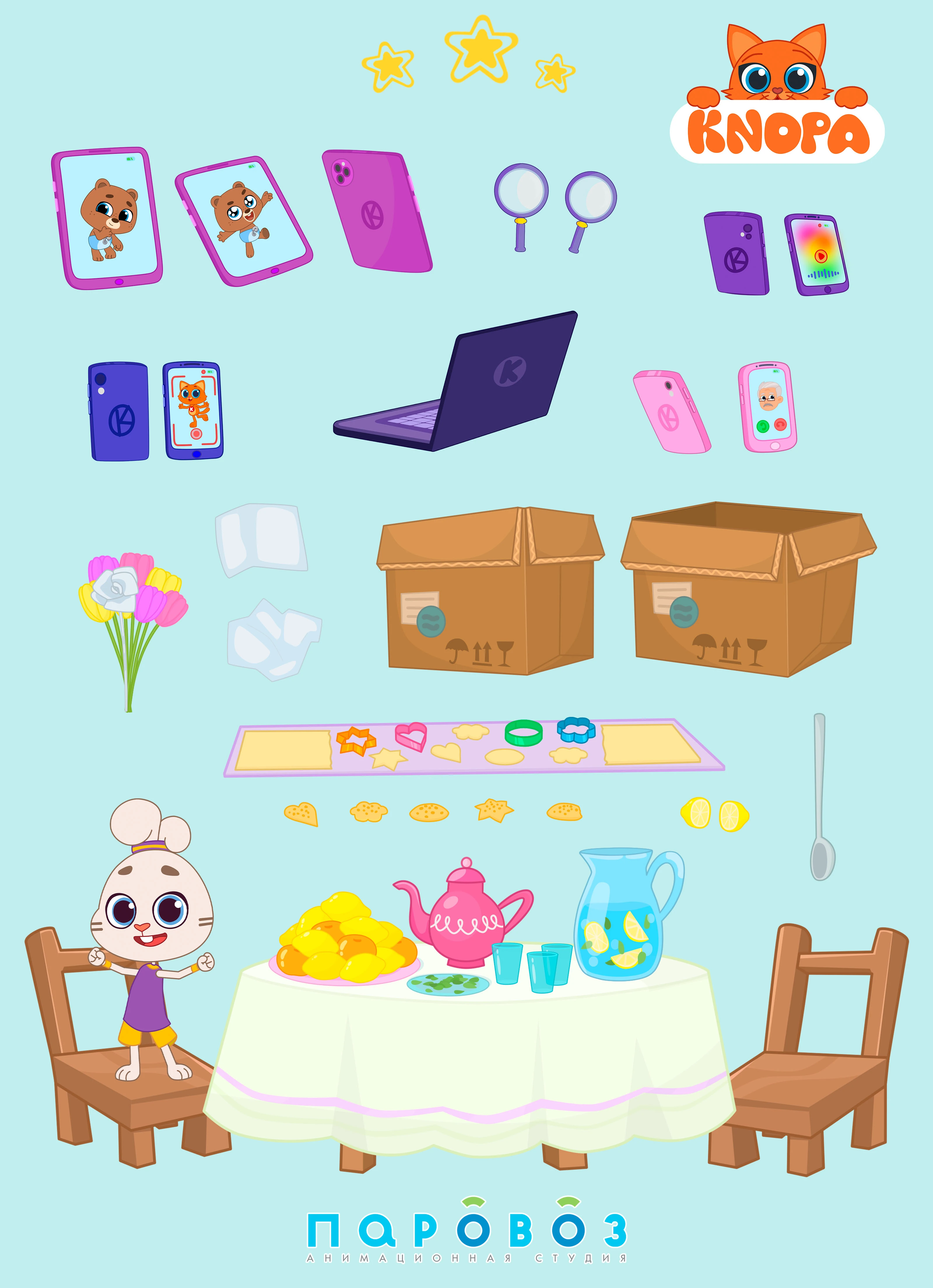 Мультсериал "Кнопа" // "Knopa" — Изображение №10 — Иллюстрация, Анимация на Dprofile