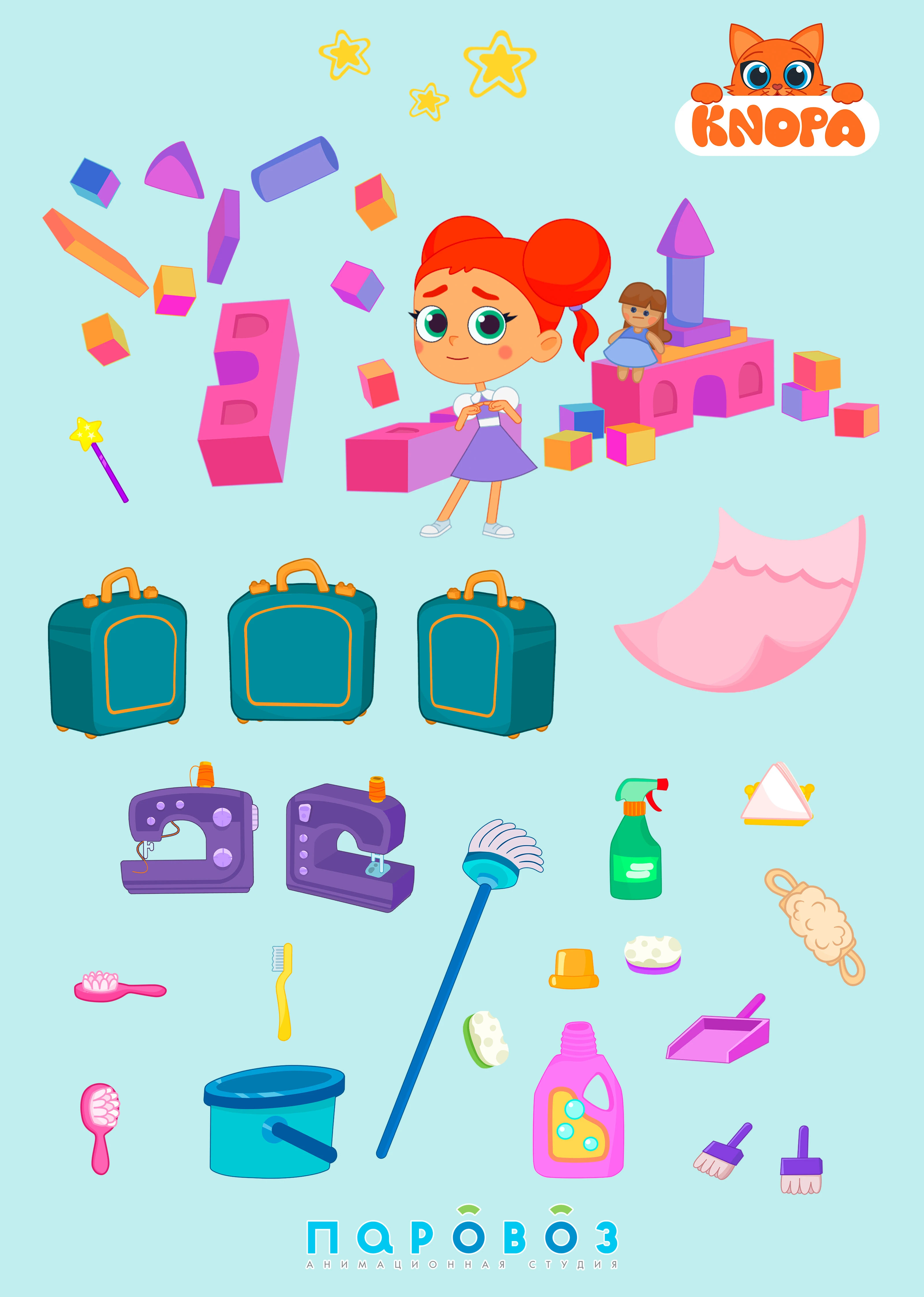 Мультсериал "Кнопа" // "Knopa" — Изображение №13 — Иллюстрация, Анимация на Dprofile