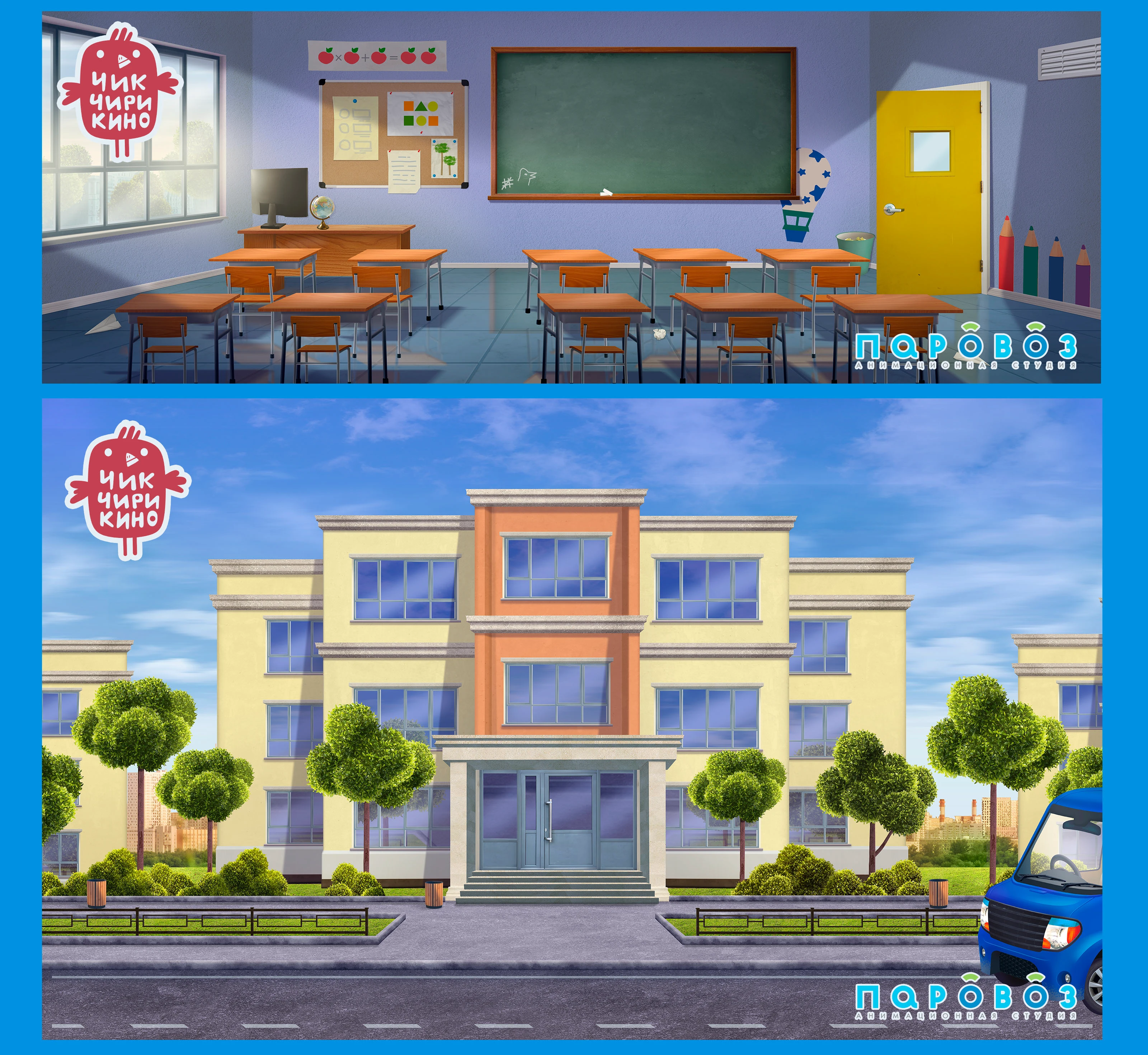 Мультсериал "Чик-Чирикино" / "TweetVille" — Изображение №3 — Иллюстрация, Анимация на Dprofile