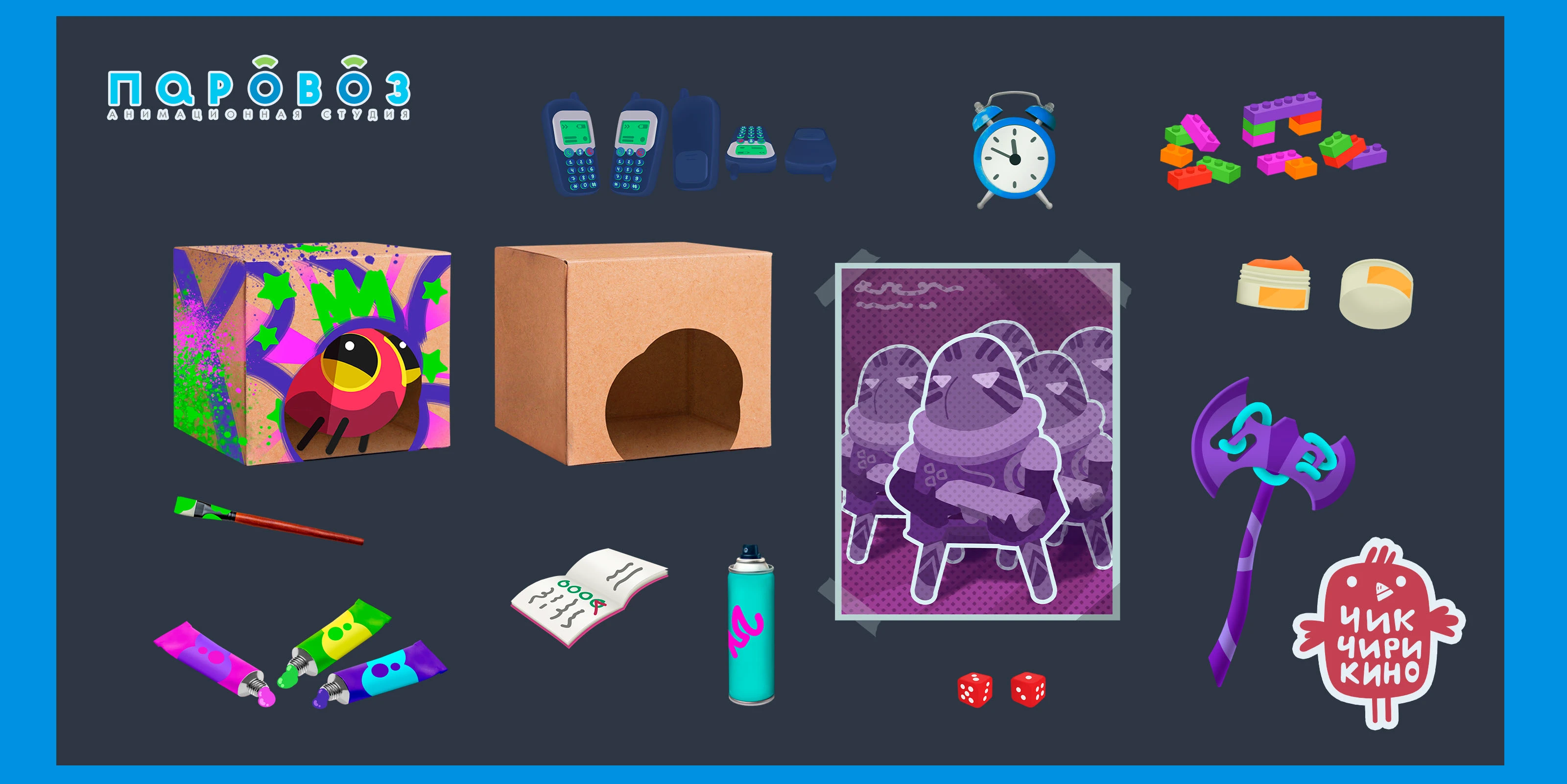 Мультсериал "Чик-Чирикино" / "TweetVille" — Изображение №15 — Иллюстрация, Анимация на Dprofile