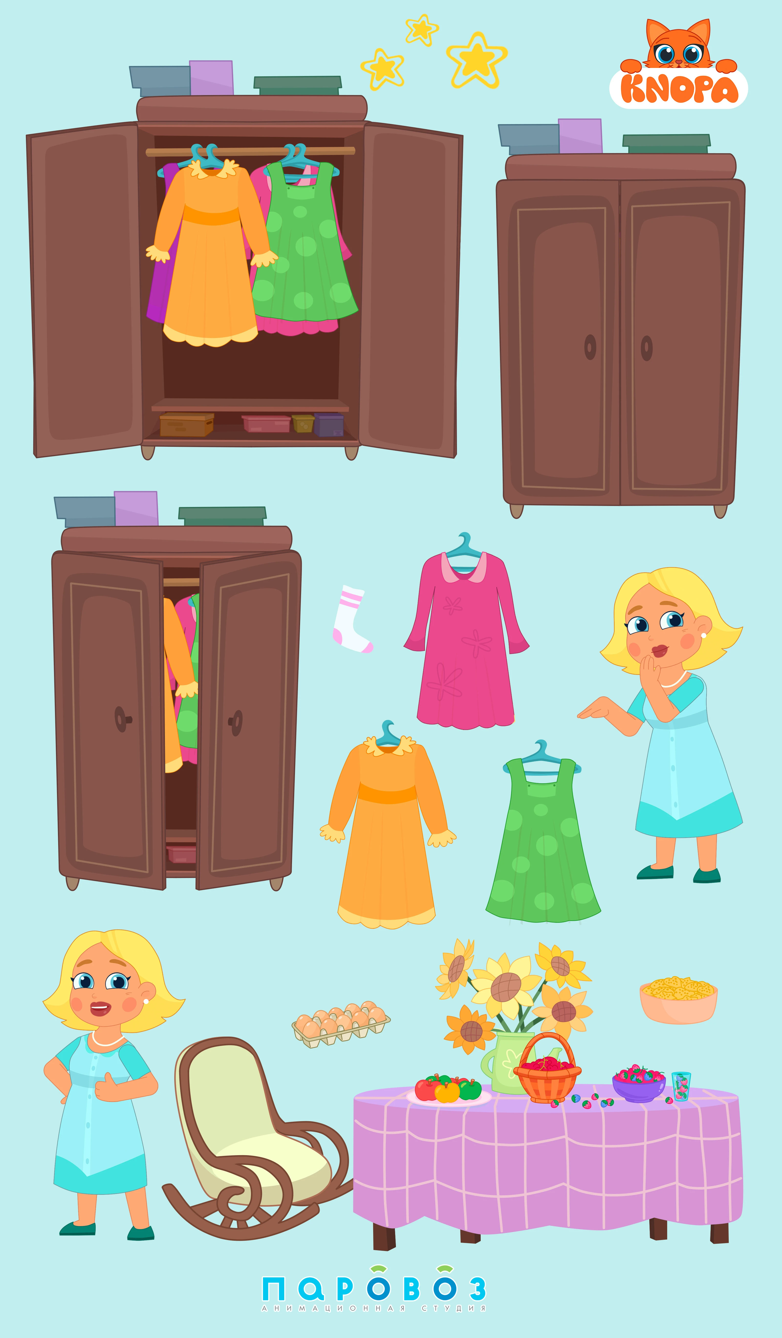Мультсериал "Кнопа" // "Knopa" — Изображение №8 — Иллюстрация, Анимация на Dprofile