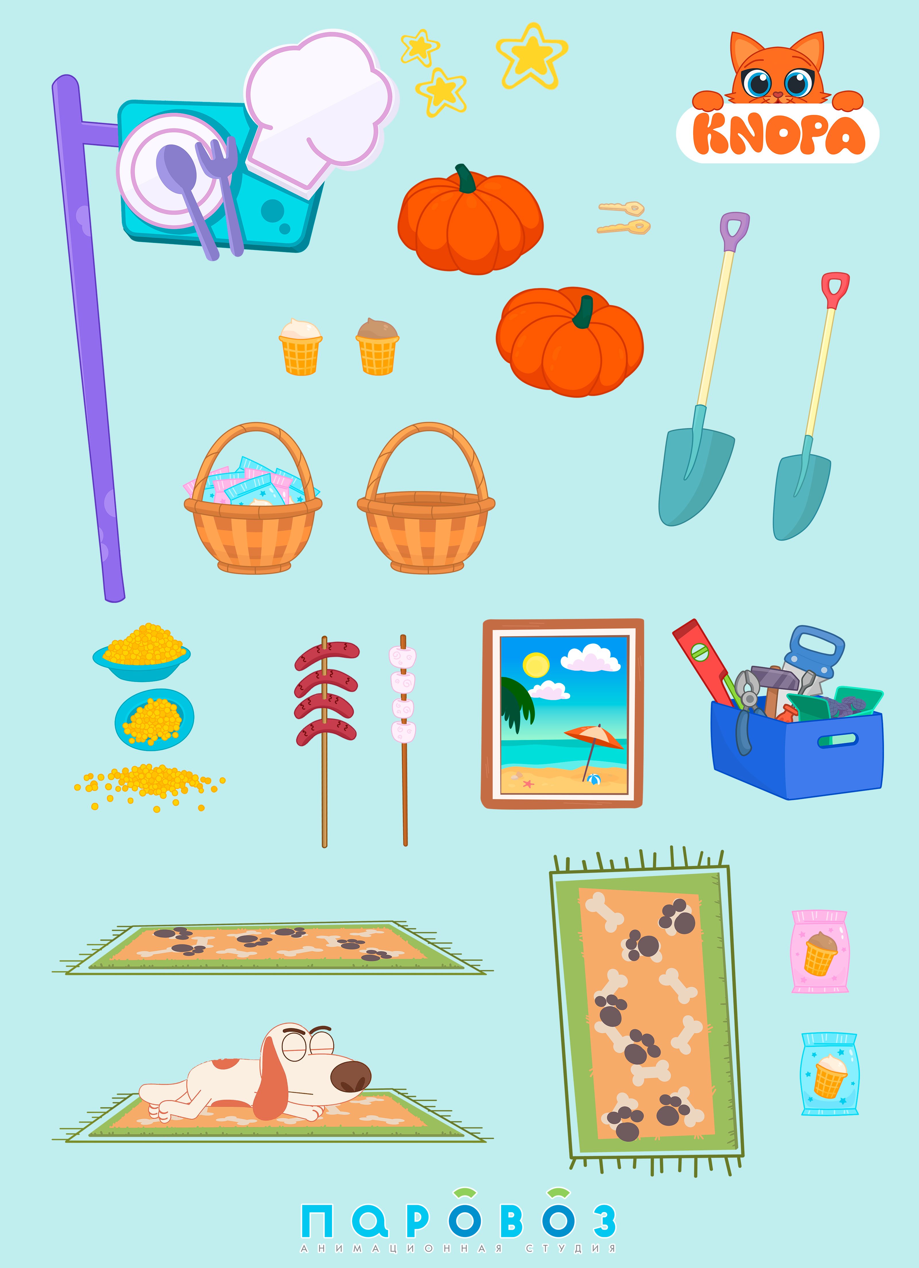 Мультсериал "Кнопа" // "Knopa" — Изображение №10 — Иллюстрация, Анимация на Dprofile