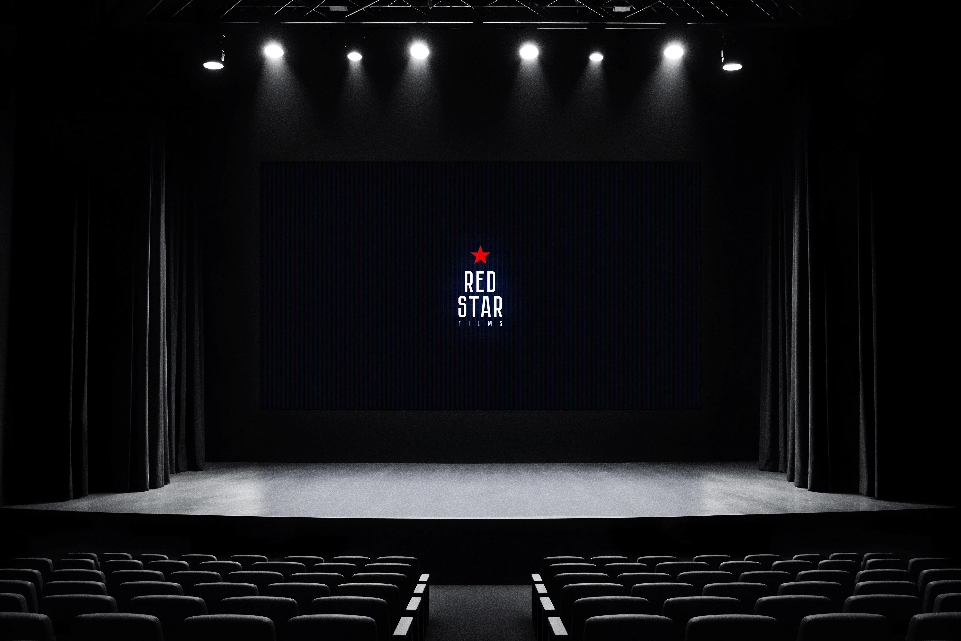Red Star Films - логотип для кинокомпании Алексея Чадова — Изображение №8 — Брендинг на Dprofile