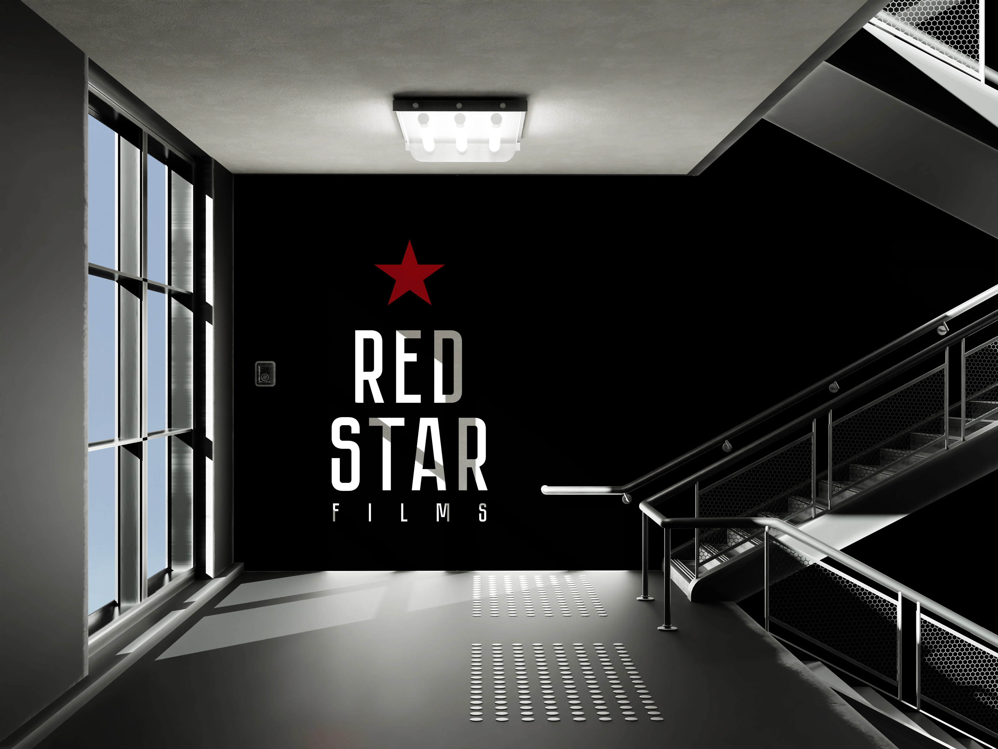 Red Star Films - логотип для кинокомпании Алексея Чадова — Изображение №5 — Брендинг на Dprofile