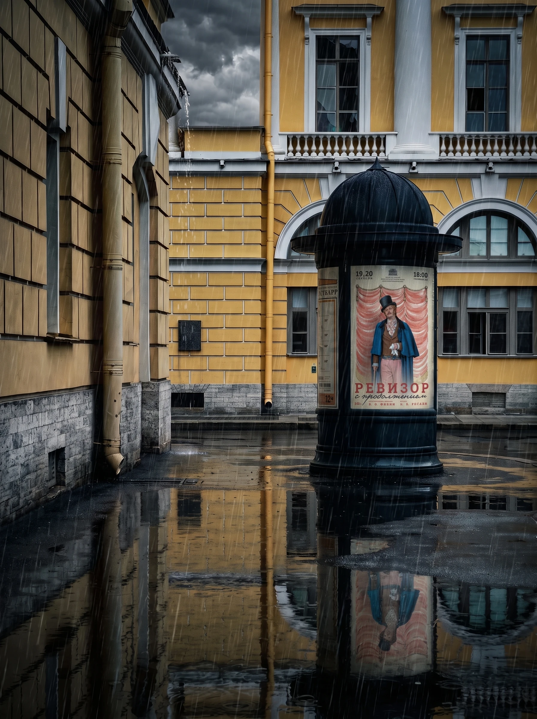 Афиши для спектакля «Ревизор с продолжением» — Изображение №18 — Графика на Dprofile