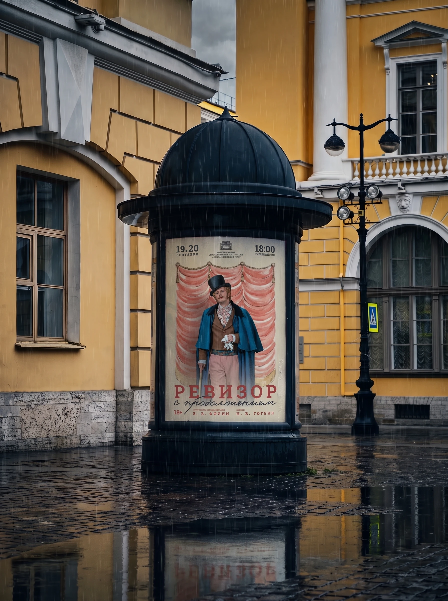 Афиши для спектакля «Ревизор с продолжением» — Изображение №17 — Графика на Dprofile