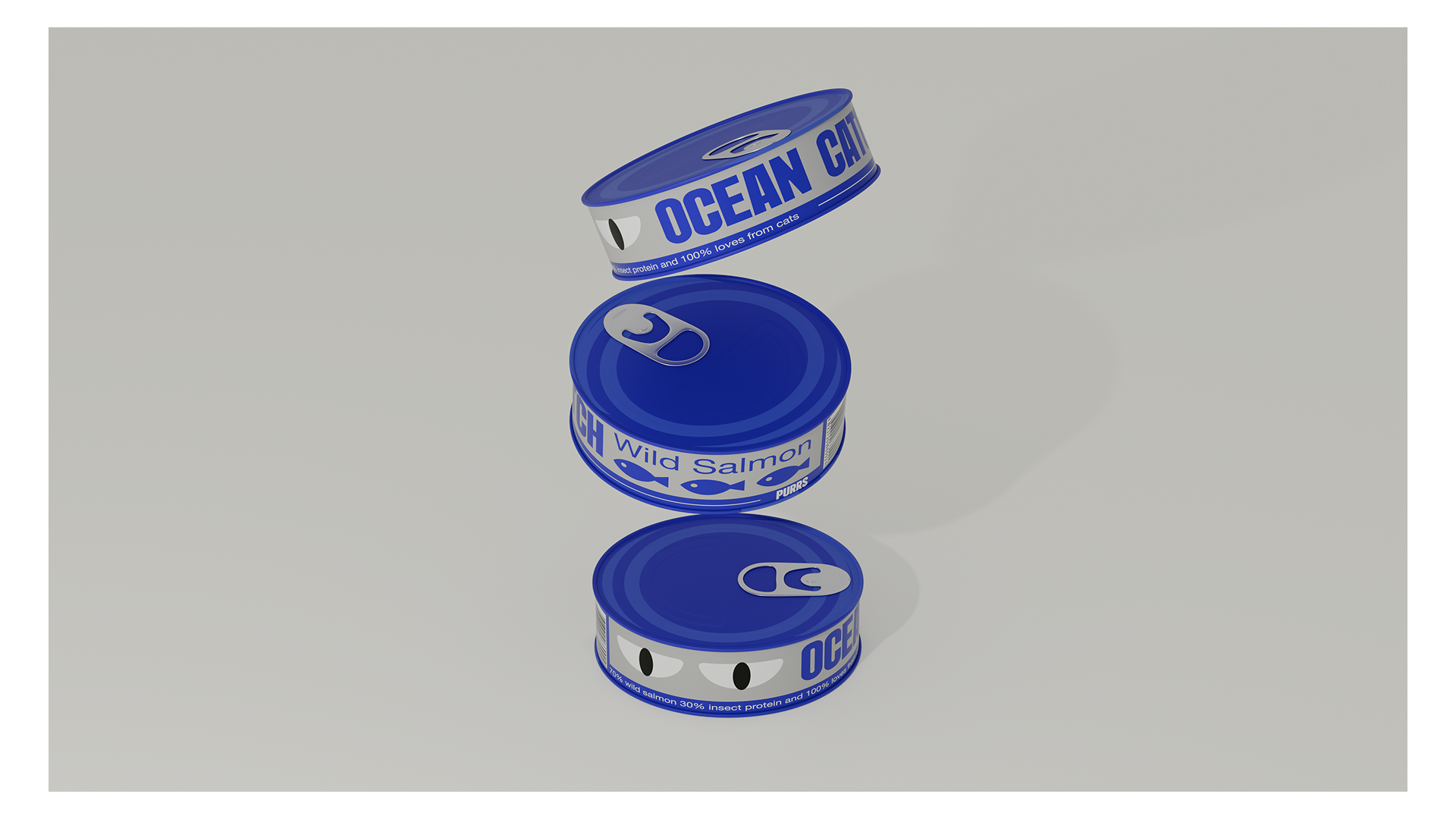 Purrs - упаковка корма для котов — Изображение №1 — Брендинг, Промдизайн на Dprofile