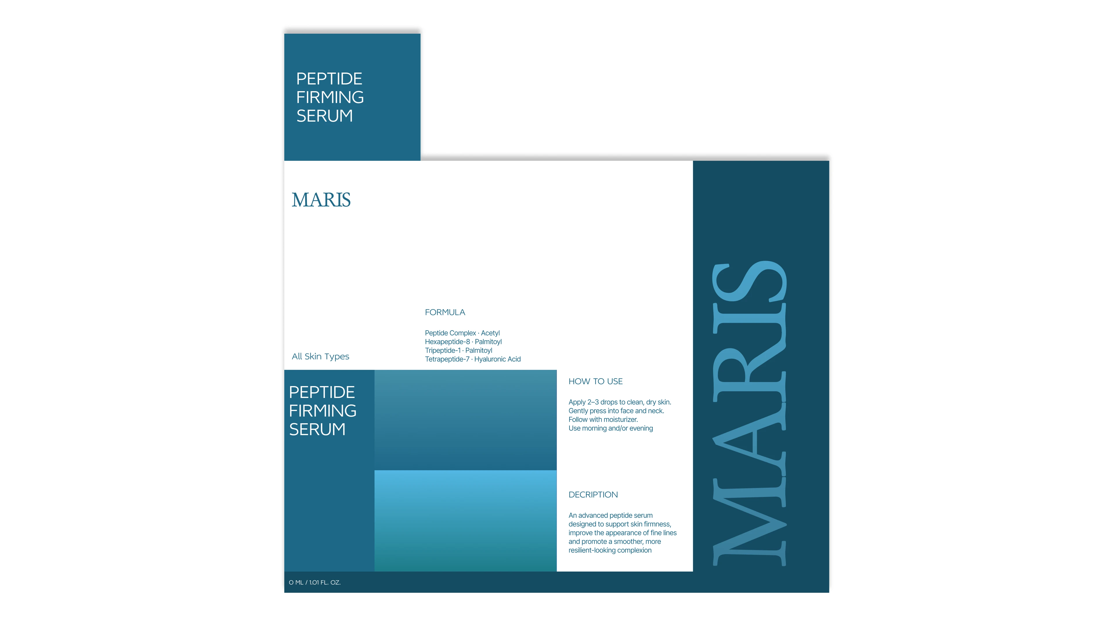 Maris - дизайн серии упаковки для бренда уходовой косметики — Изображение №5 — Брендинг, 3D на Dprofile