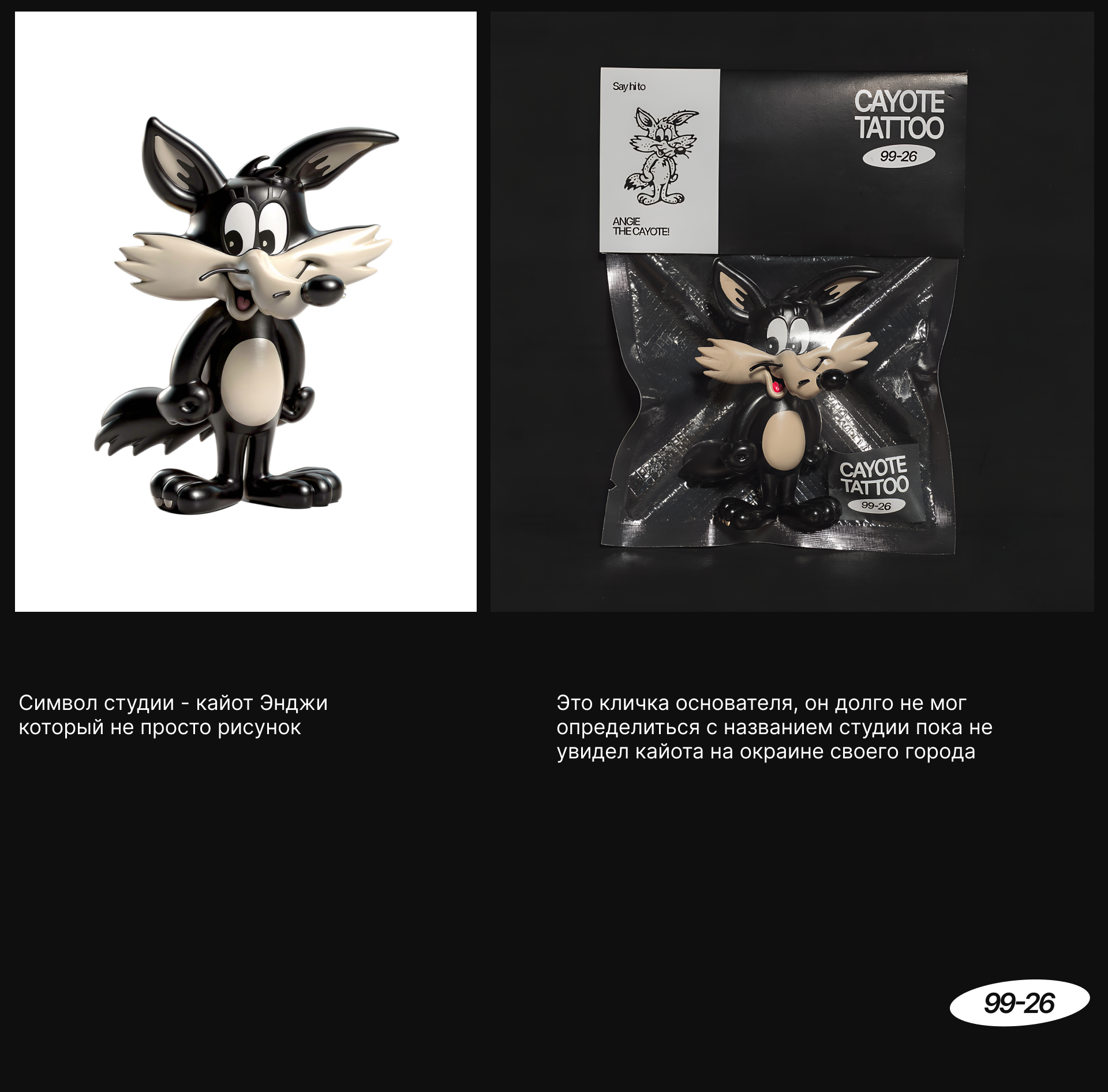 Cayote Tattoo - айдентика и фирменный стиль — Изображение №8 — Брендинг, Графика на Dprofile